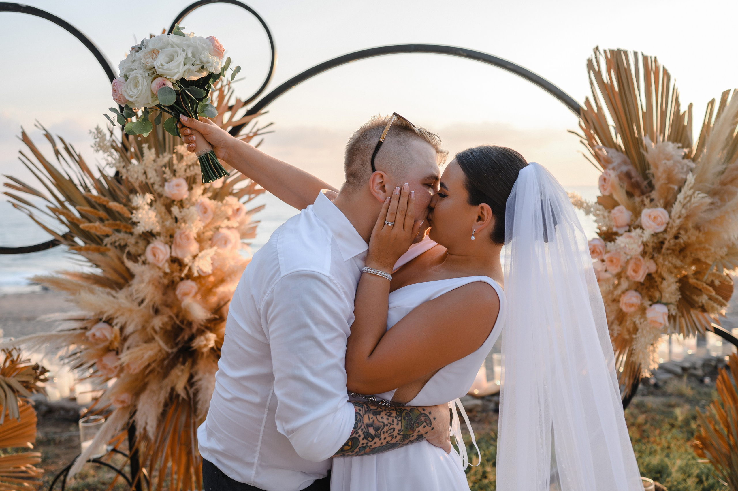 Вечерняя фотосессия у моря в Газипаше — романтика заката