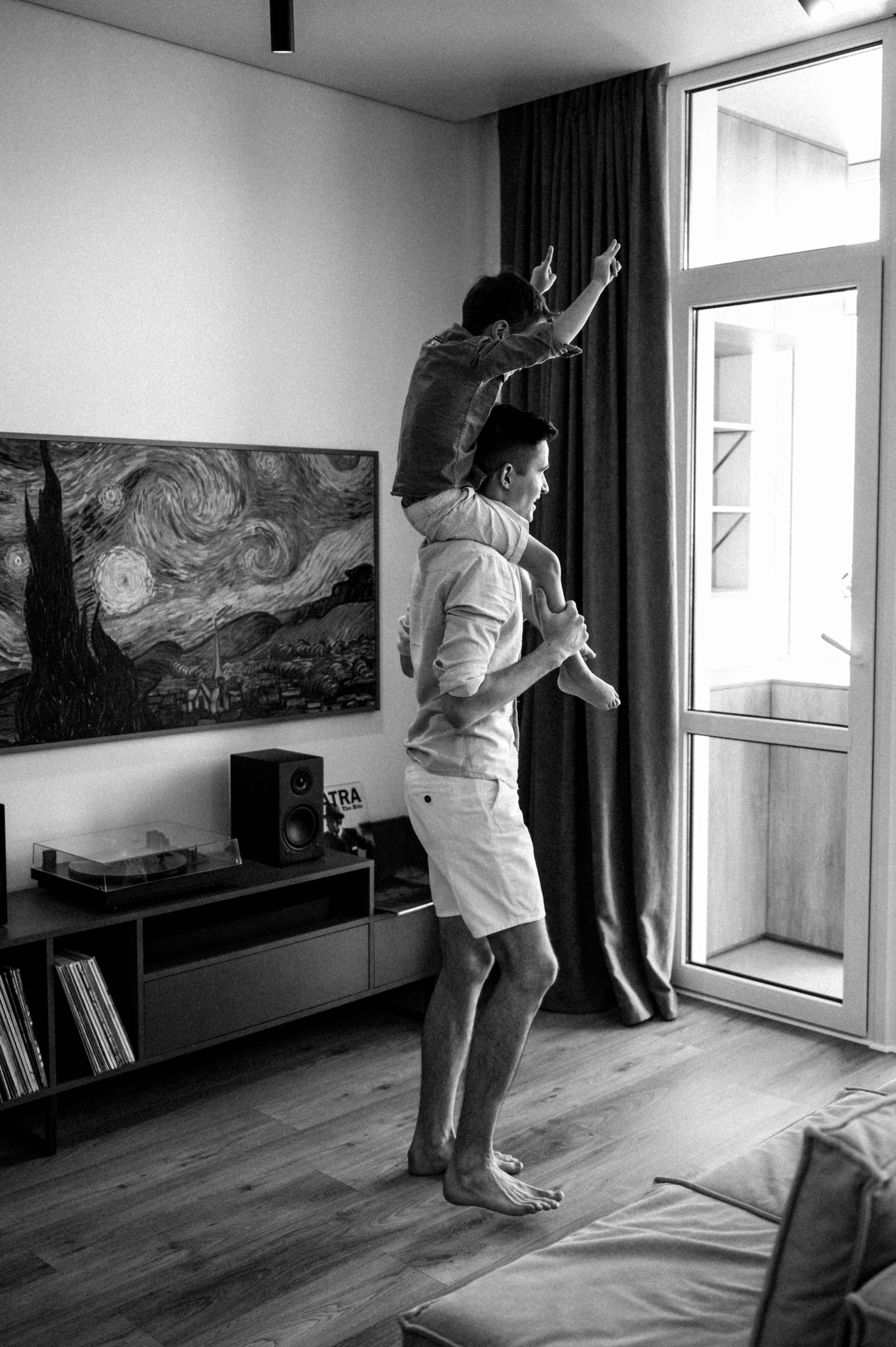 Семейная фотосессия дома