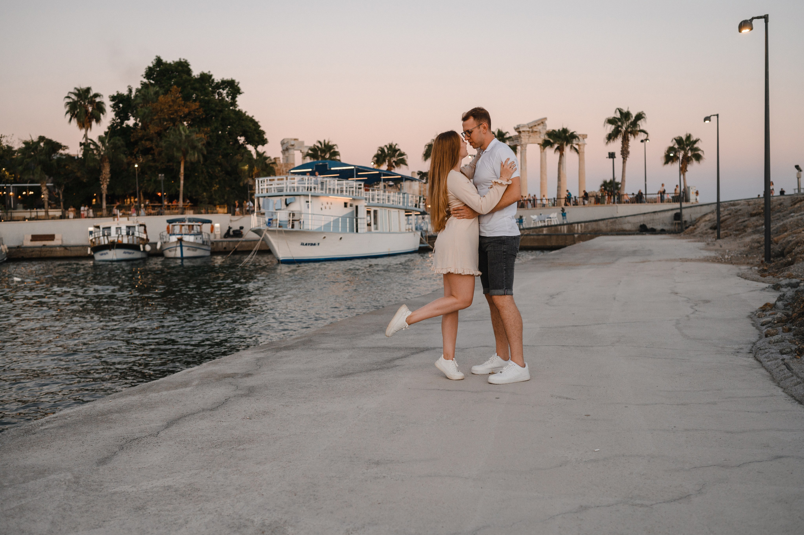 Сиде. Храм Апполона.Закат