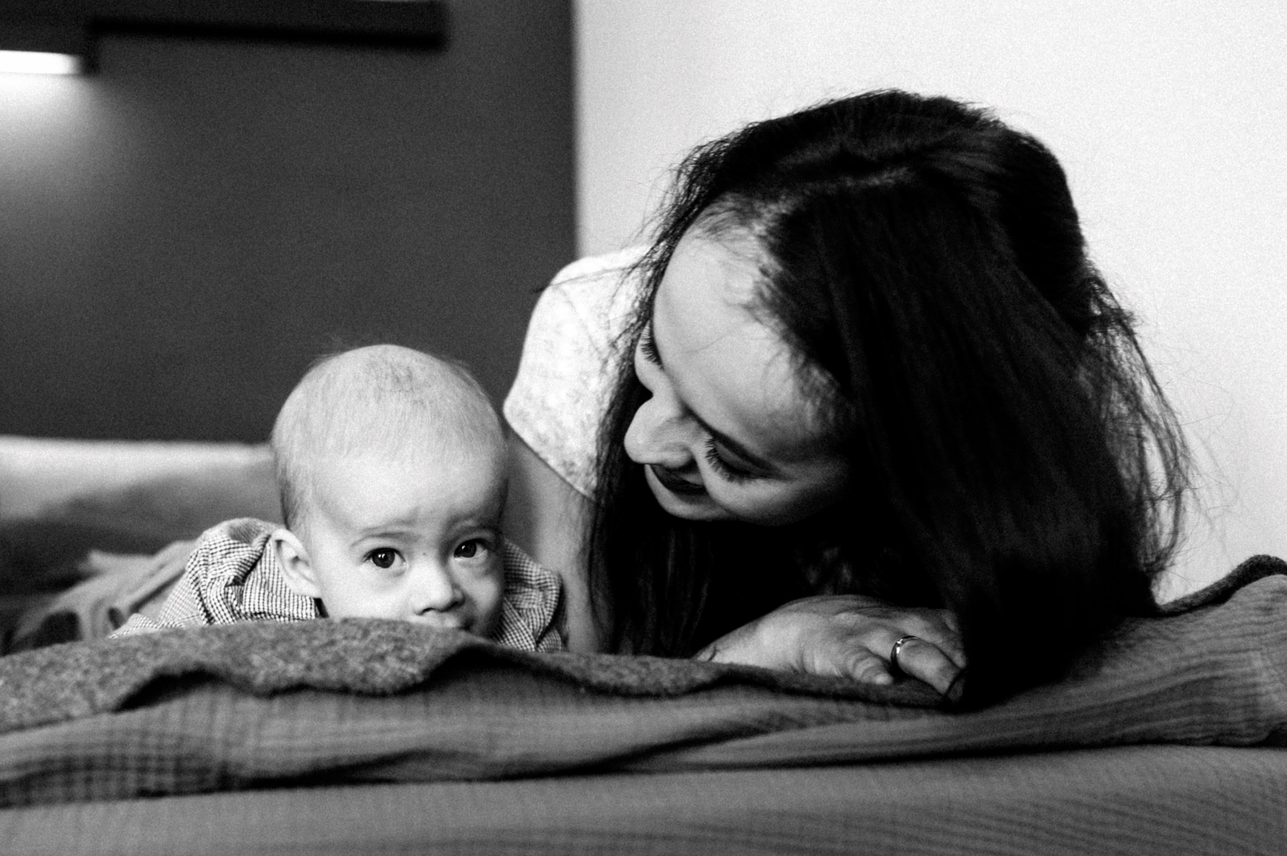 Семейная фотосессия дома