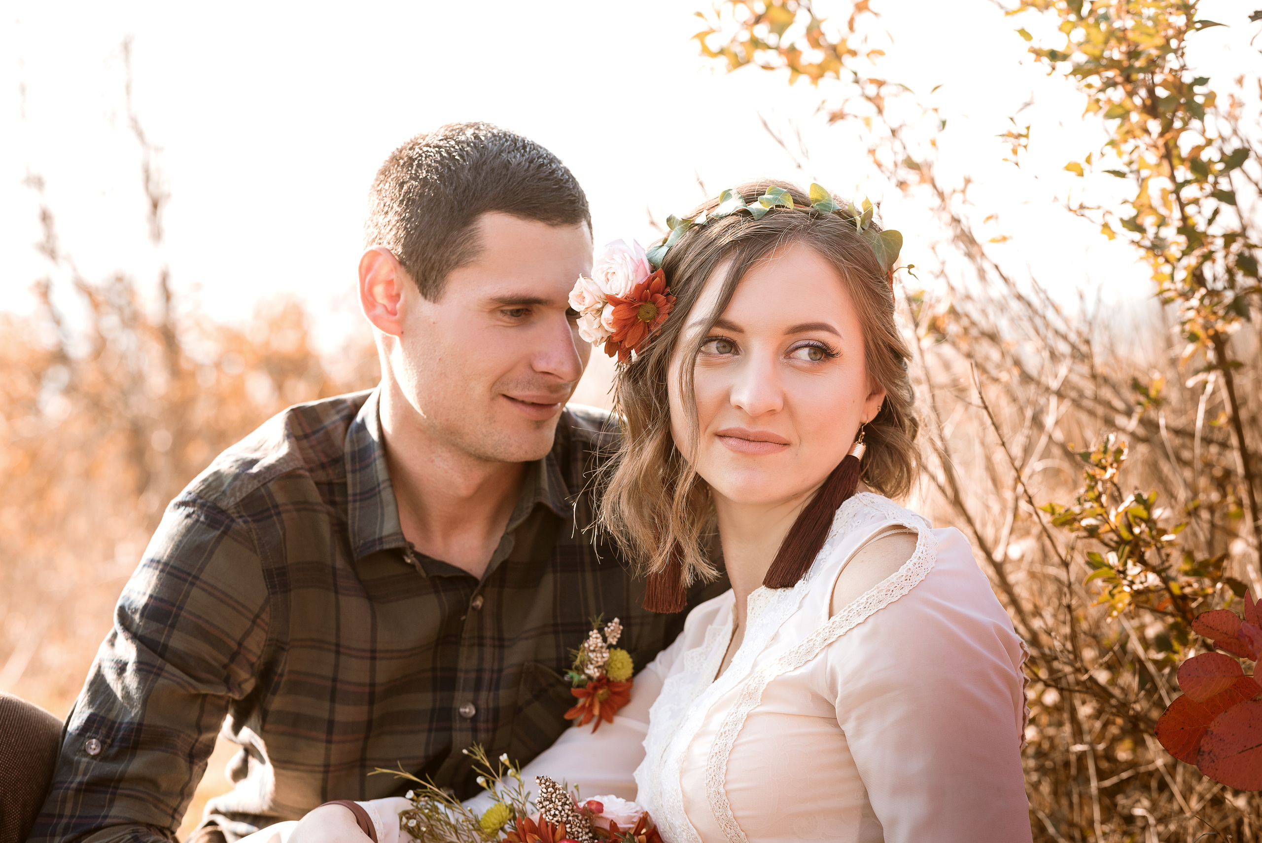 Осень и море, свадебная фотопрогулка