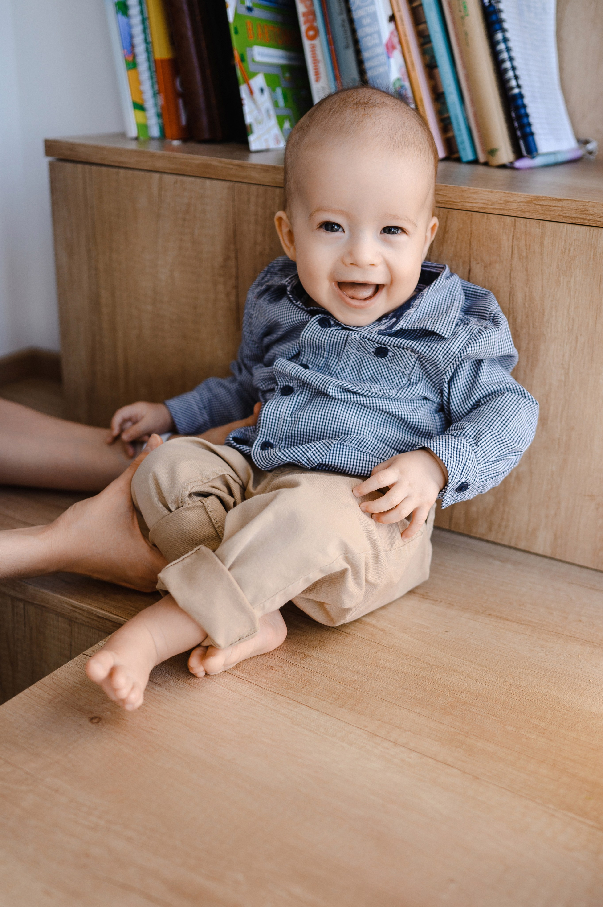 Семейная фотосессия дома