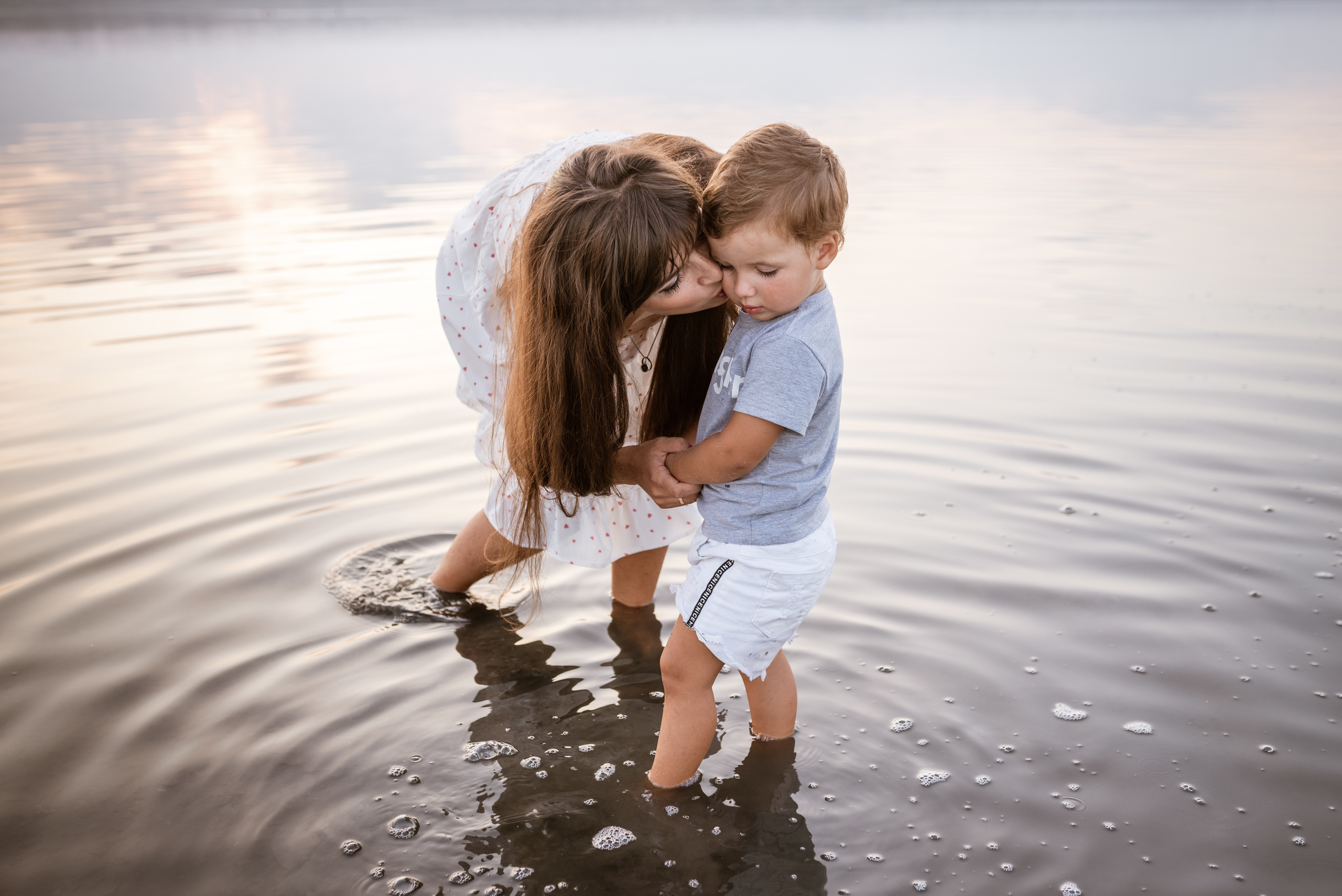 Дина и Тима на Куяльнике