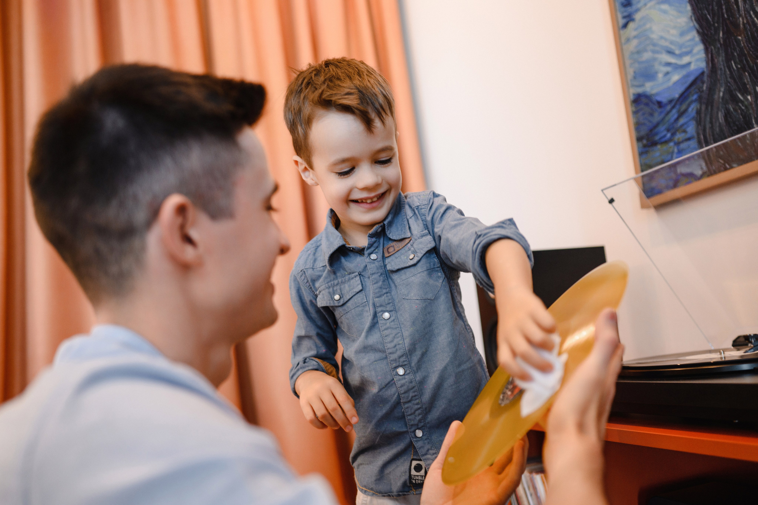 Семейная фотосессия дома