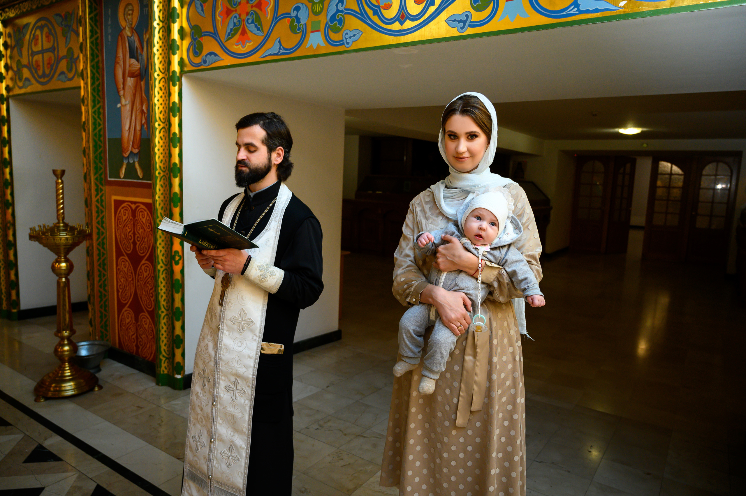 Крещение Евы в Преображенском соборе