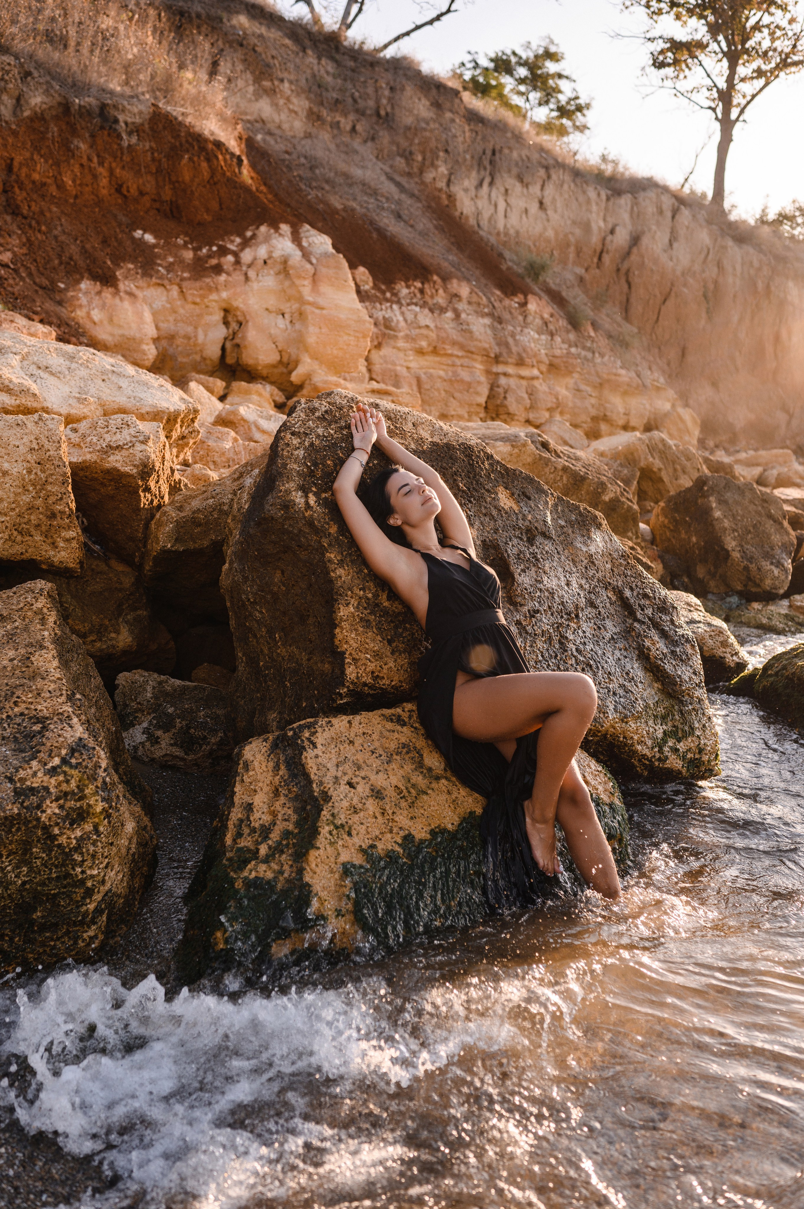 Рассвет на море