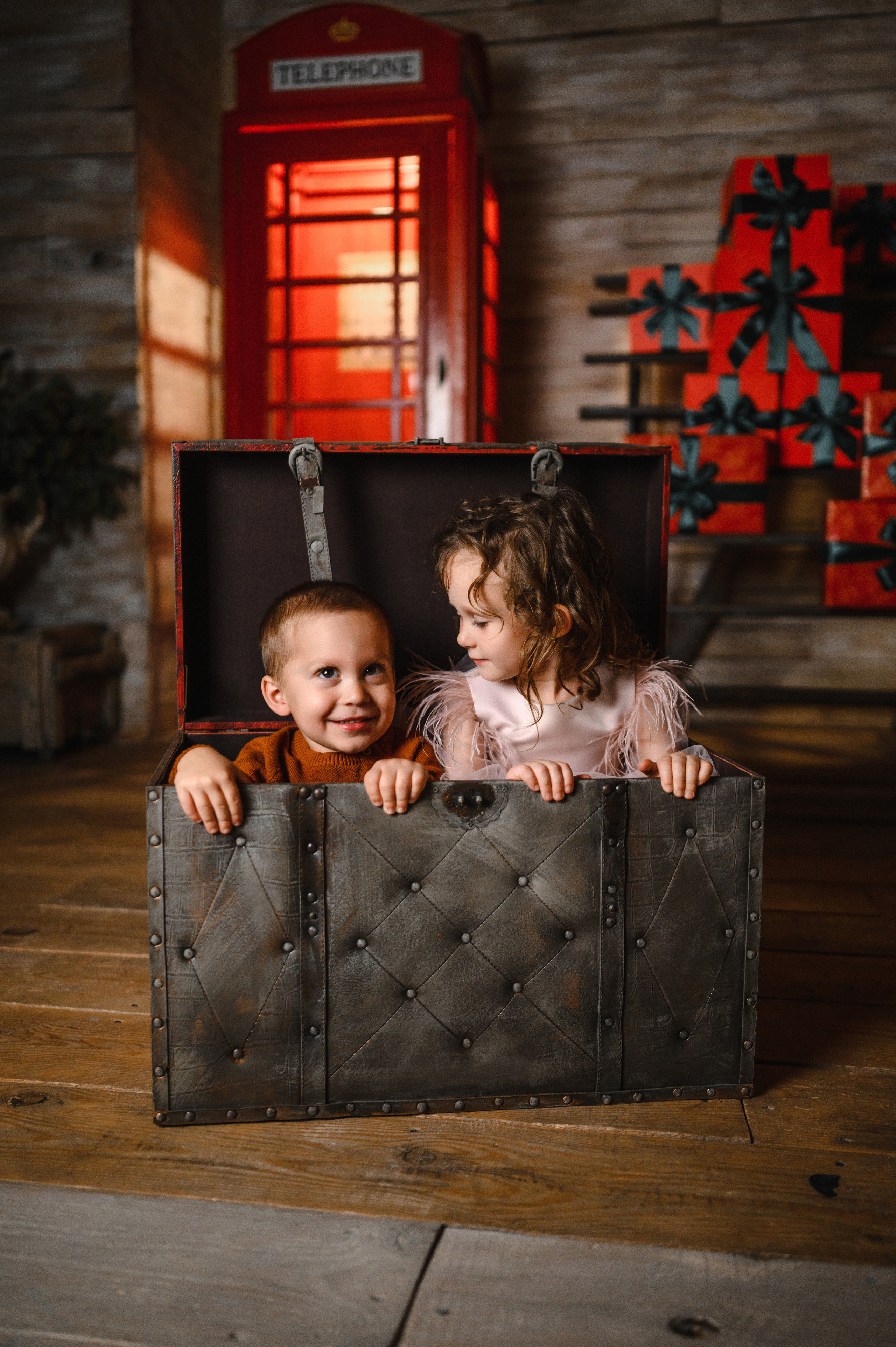 Новогодняя семейная сьемка для Паличевых. Budu Art