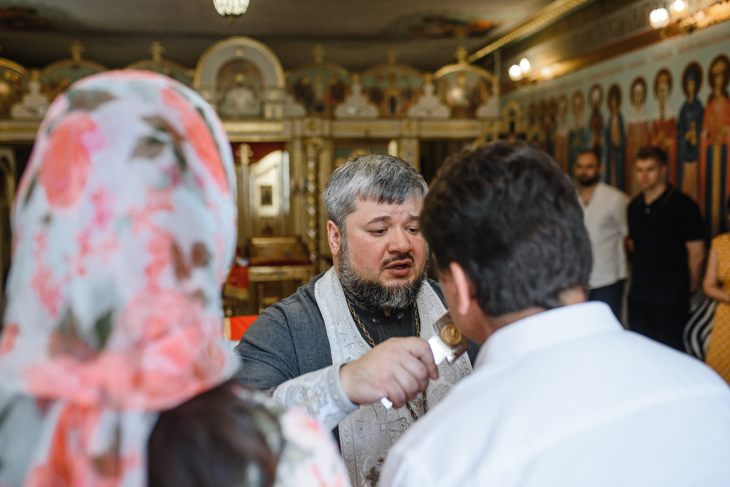 Крестины Кирилла собор Марии Магдалины