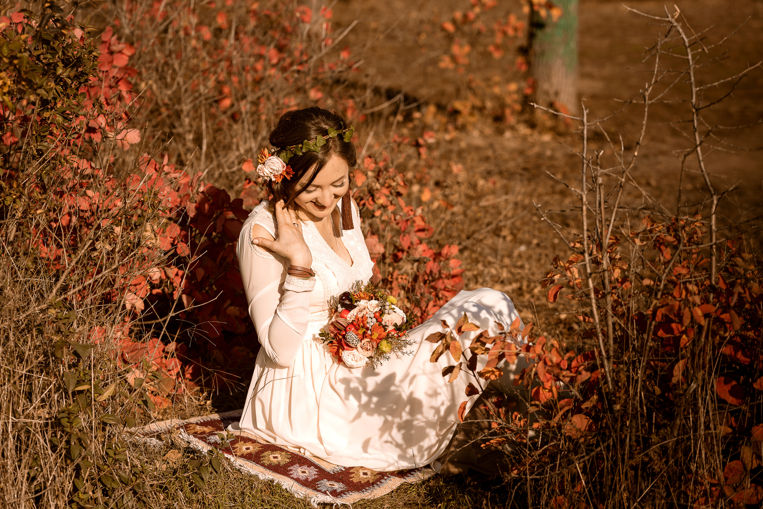 Осень и море, свадебная фотопрогулка