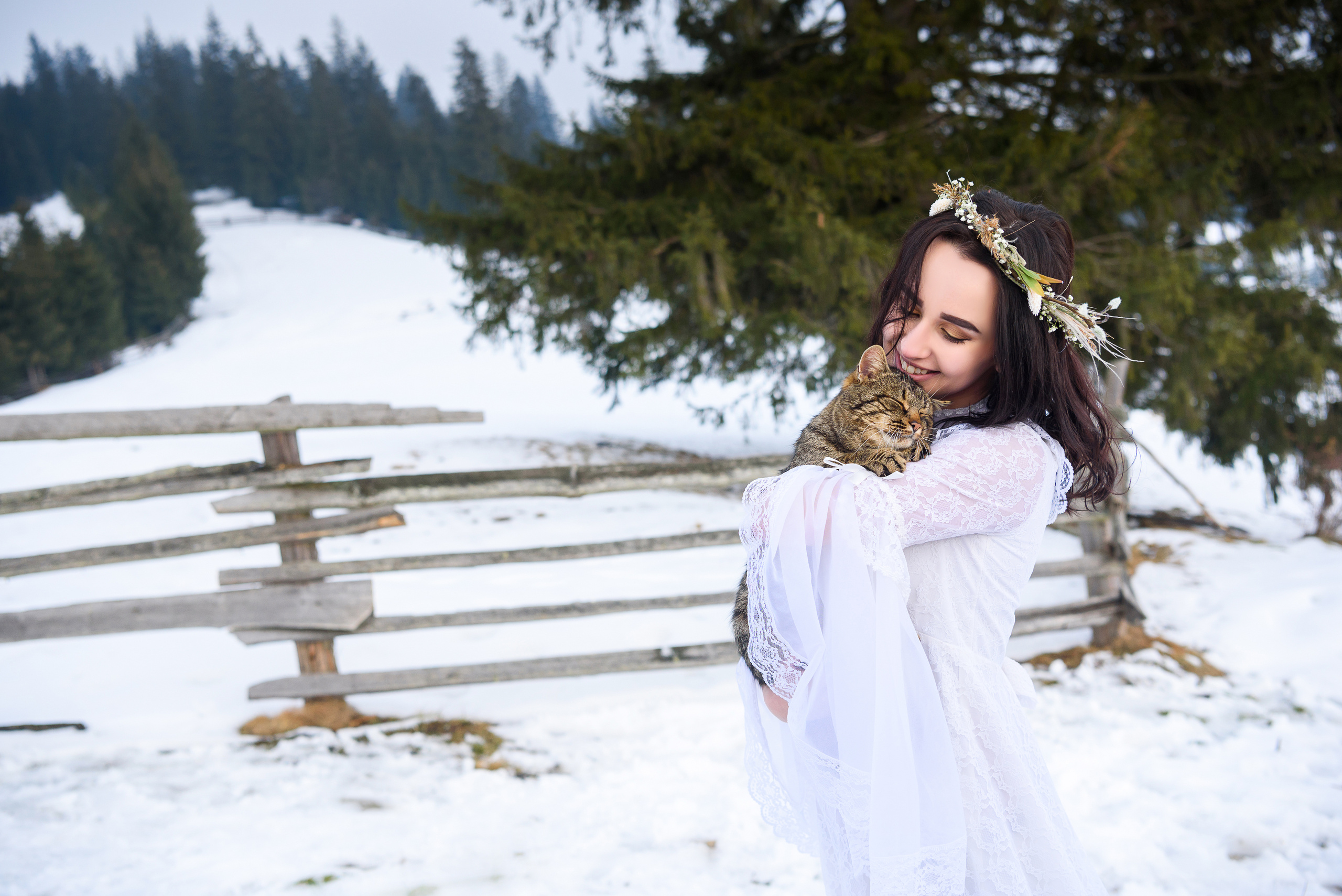 Зимняя свадьба в Карпатах