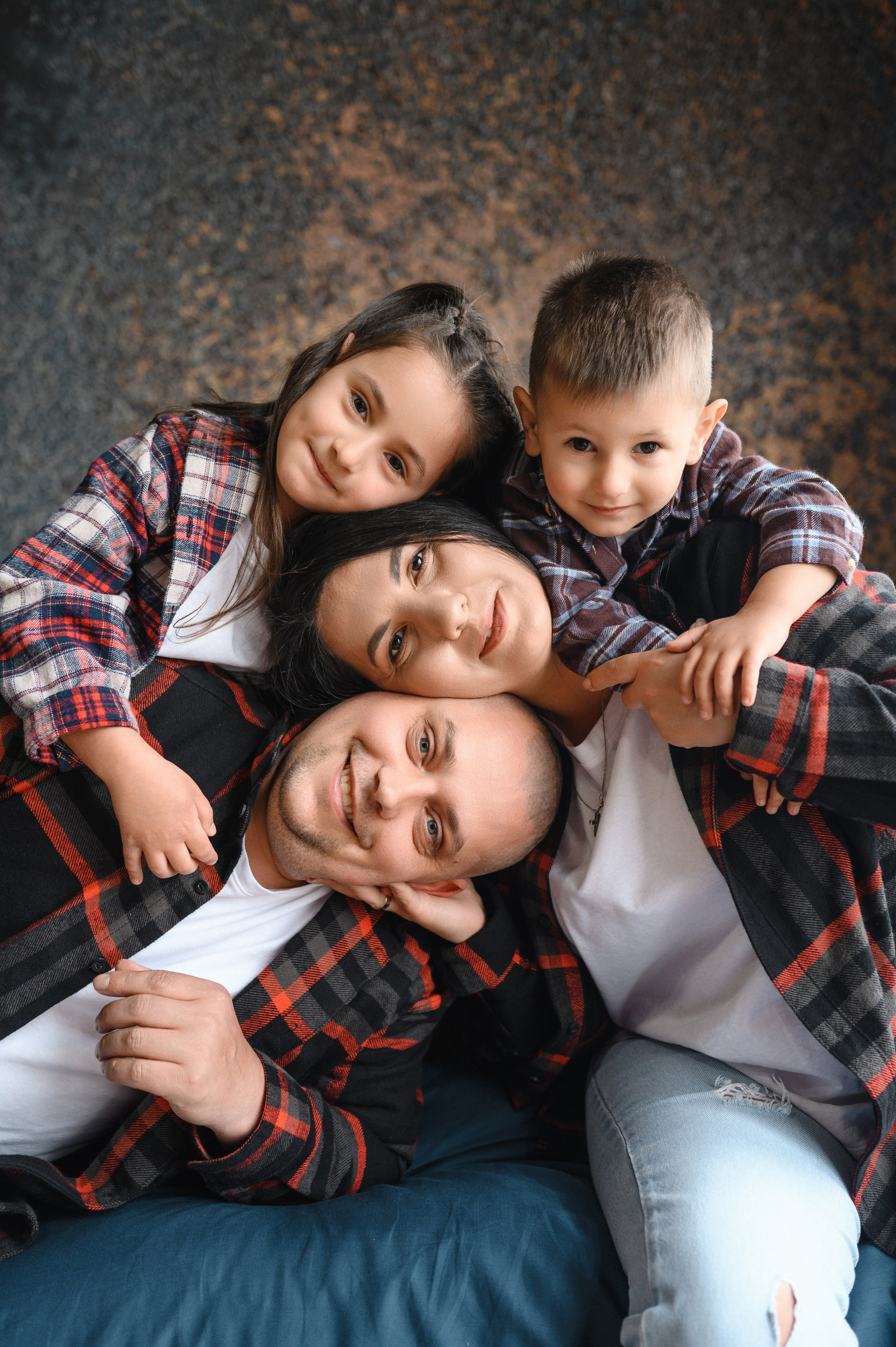 Валик, Валя, Даша и Даня. Кишинев