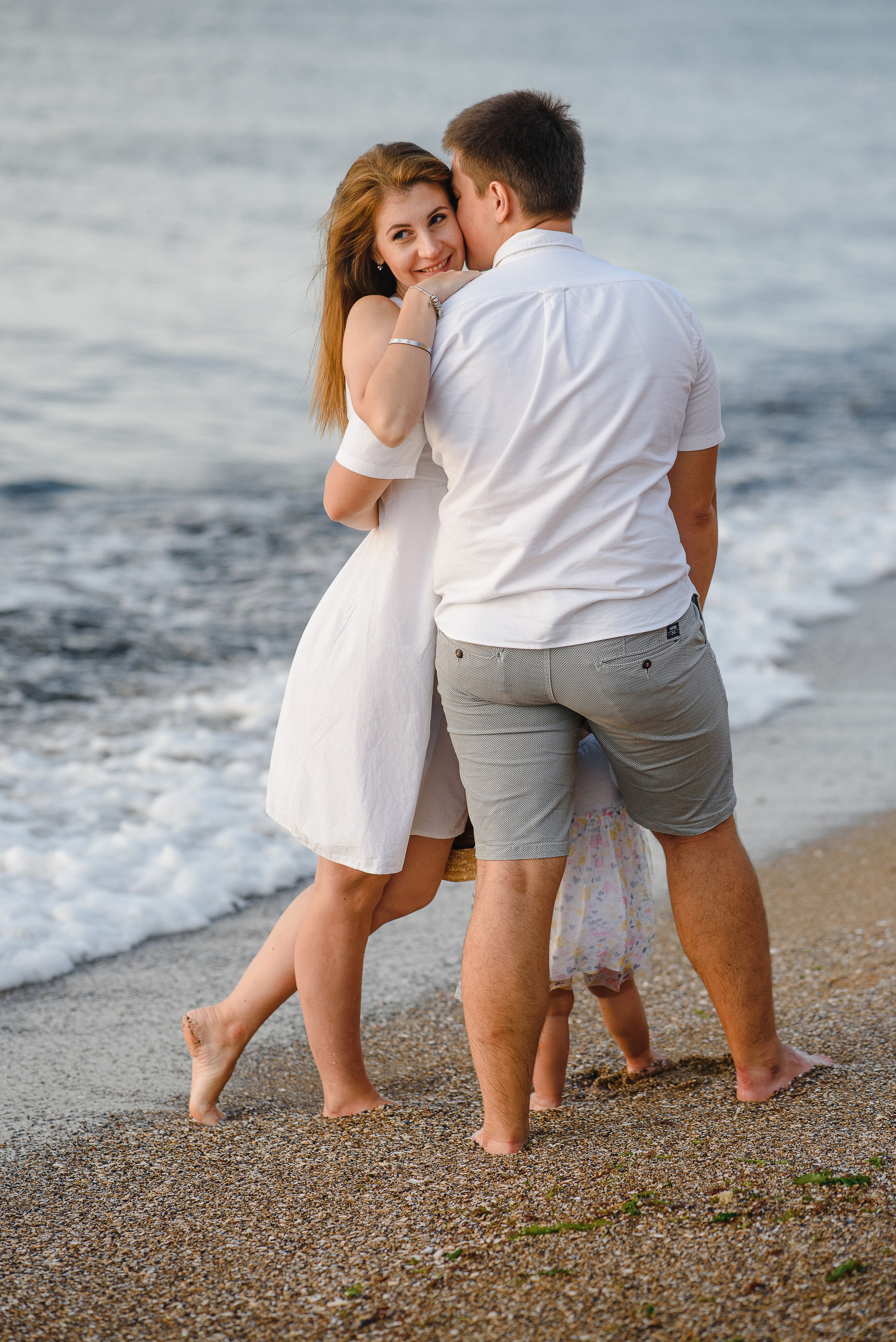 Костя, Марго и Ева на Санжейке