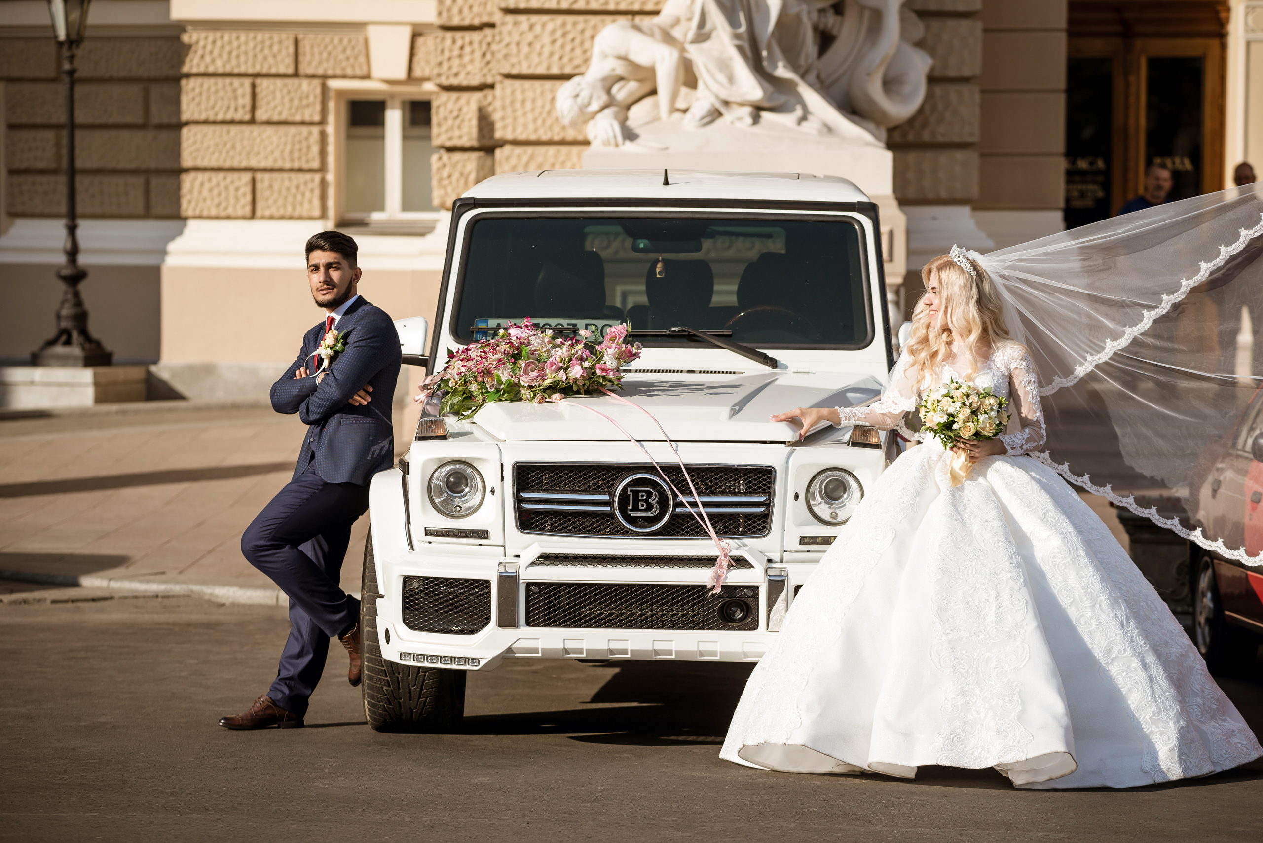 Свадебная прогулка Аслана и Юлии