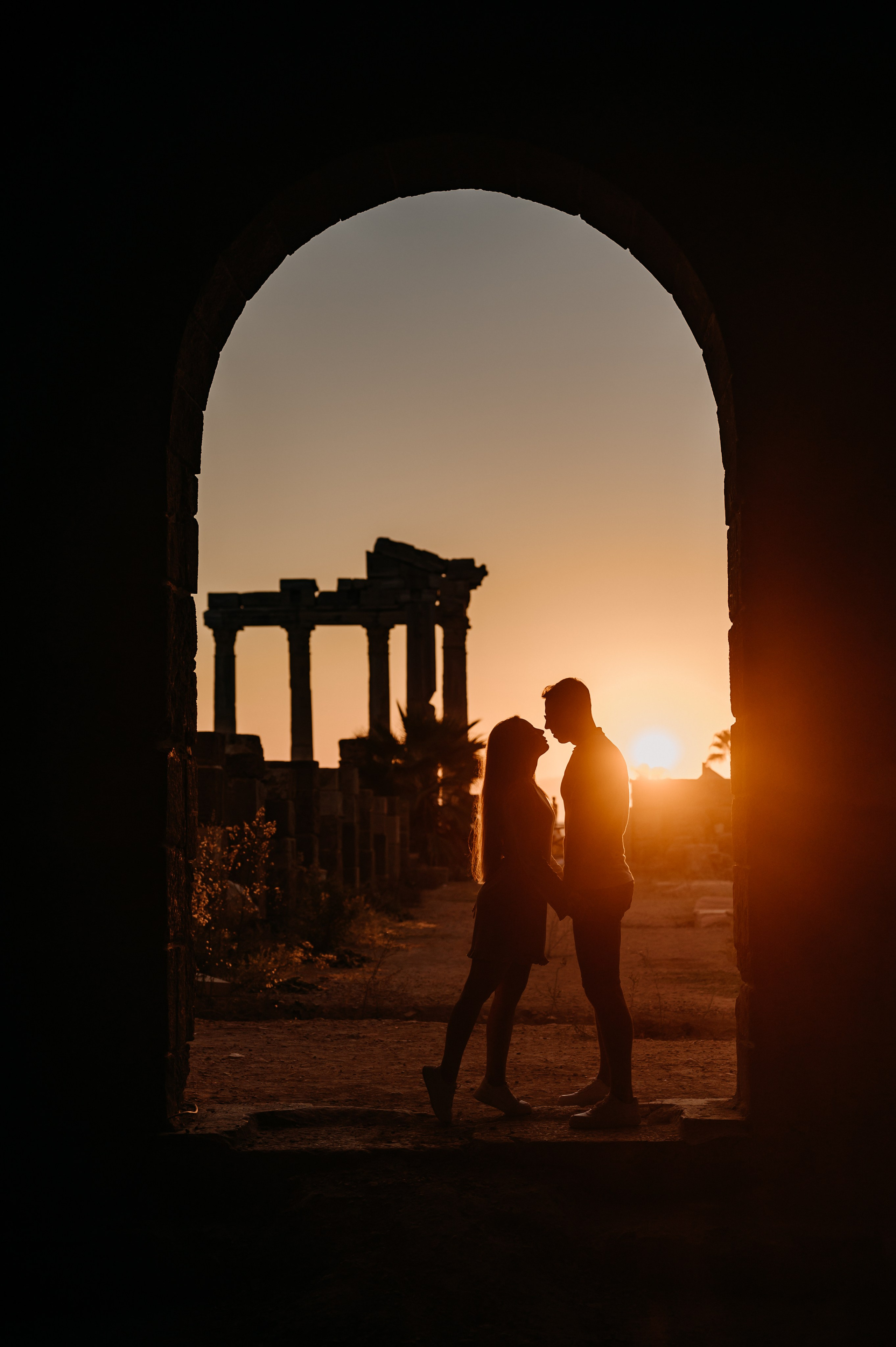 Сиде. Храм Апполона.Закат