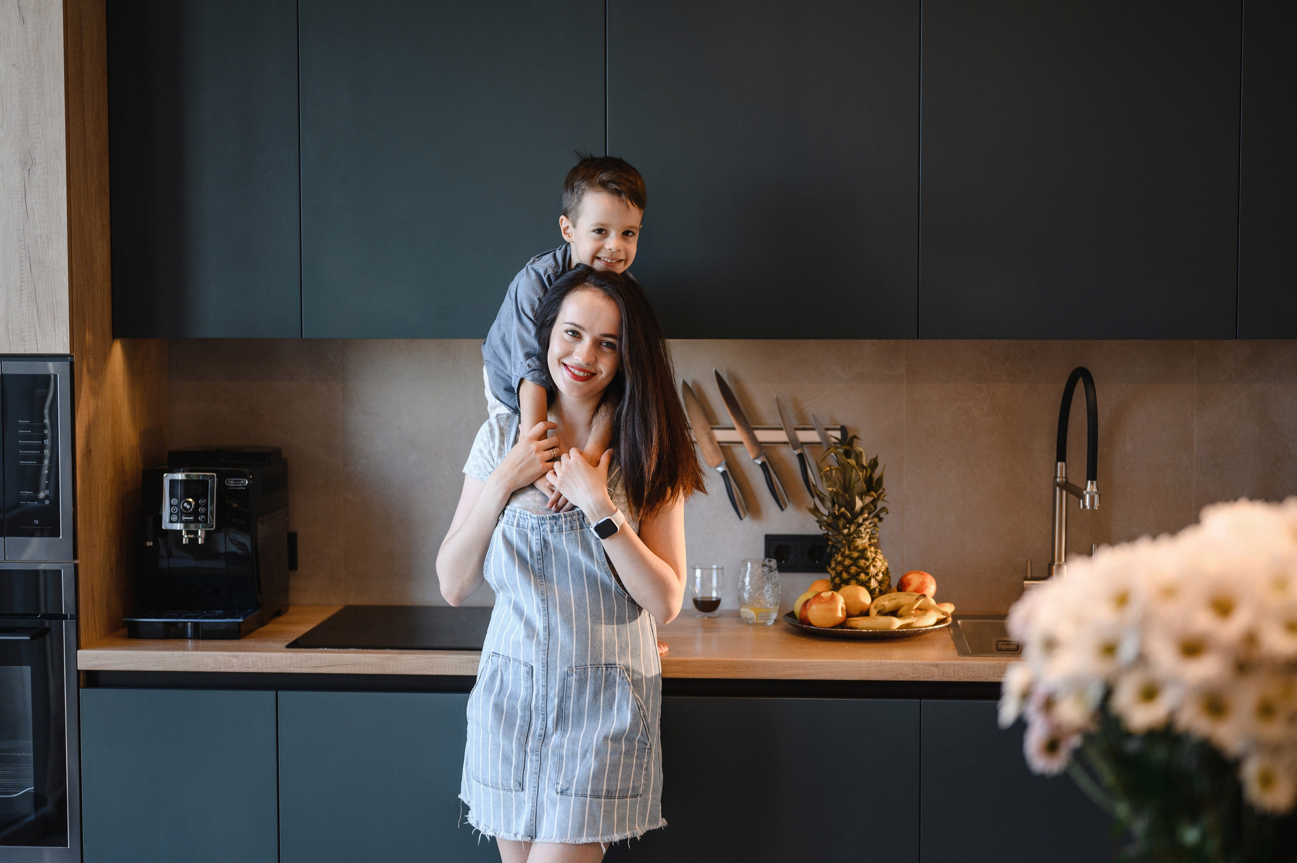 Семейная фотосессия дома