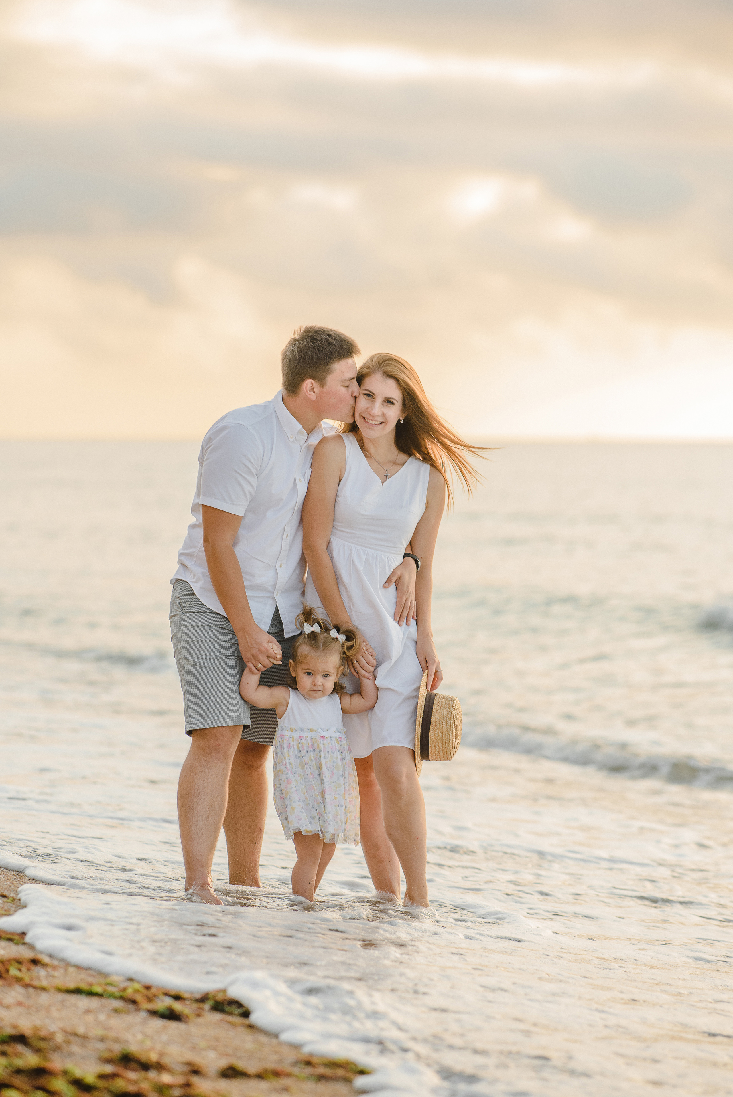 Костя, Марго и Ева на Санжейке