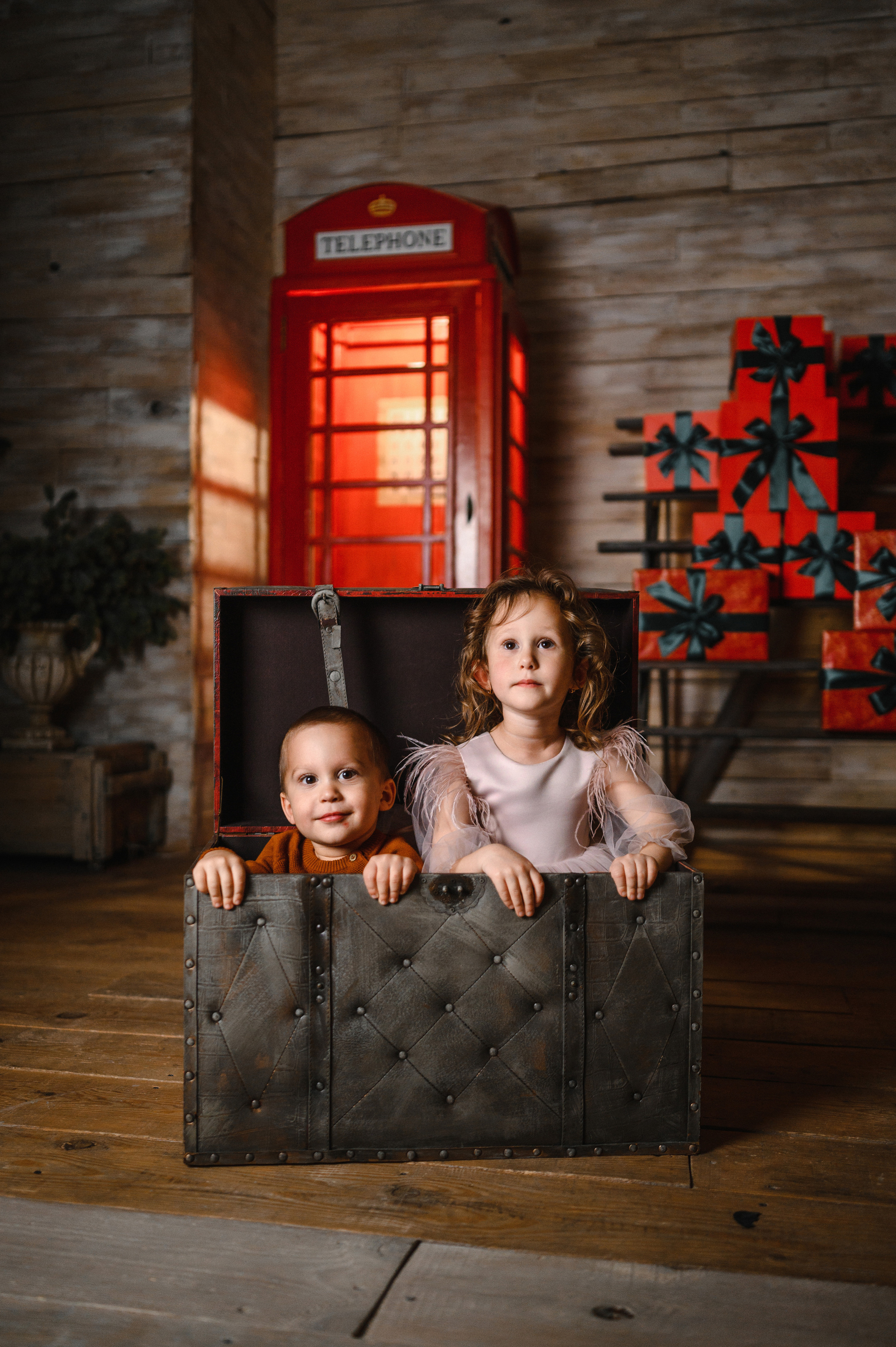 Новогодняя семейная сьемка для Паличевых. Budu Art