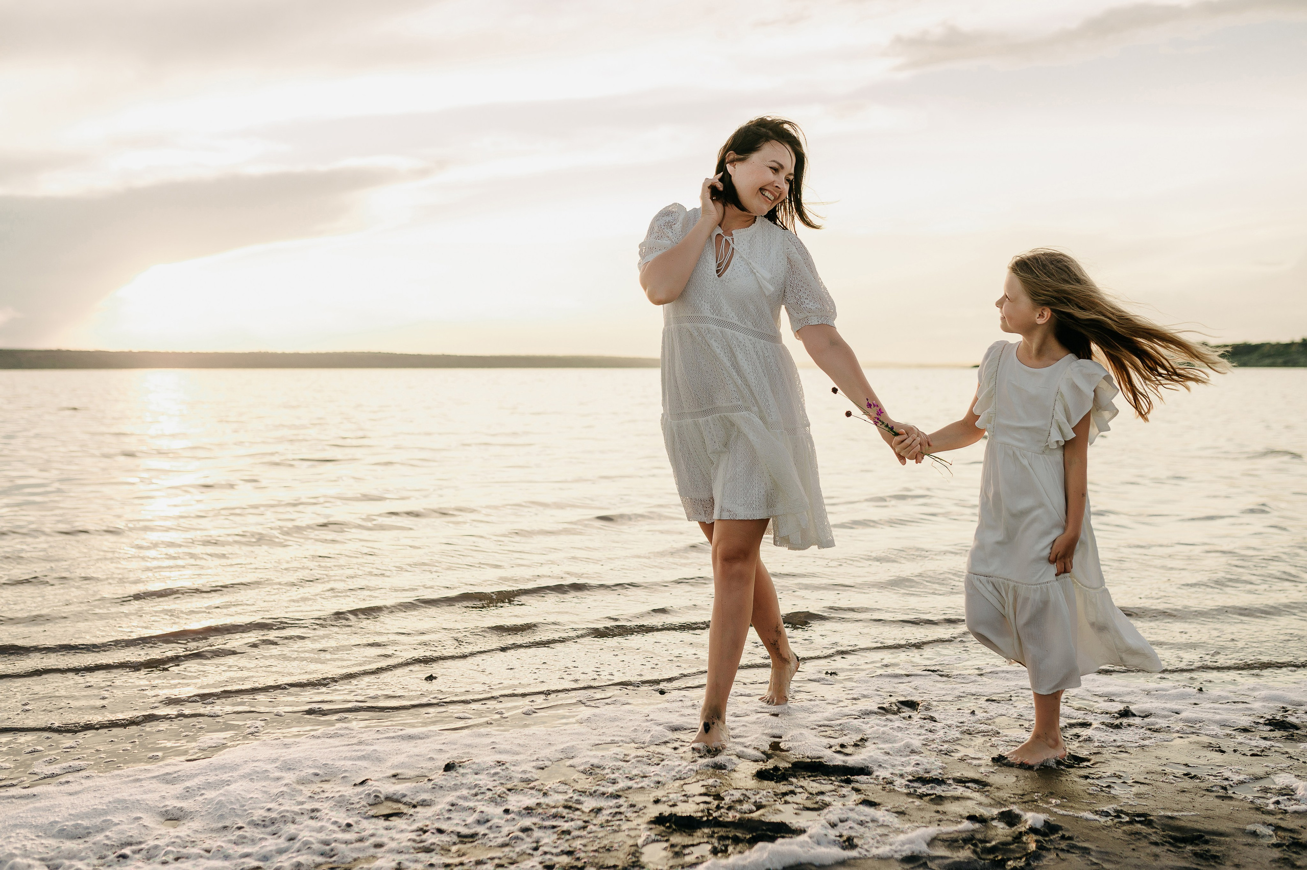 Воздушный змей, история на озере