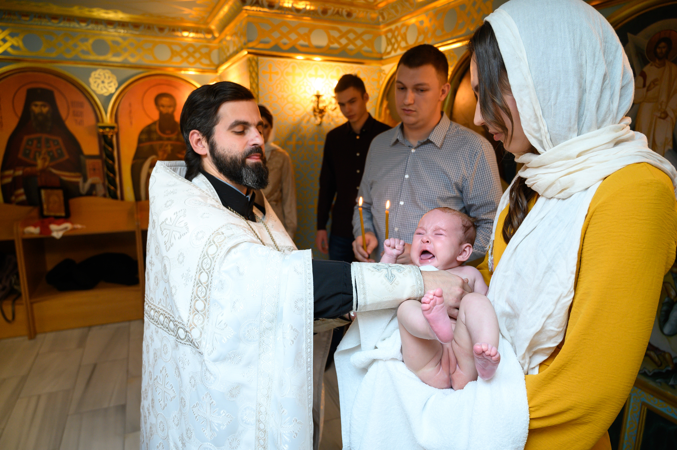 Крещение Евы в Преображенском соборе