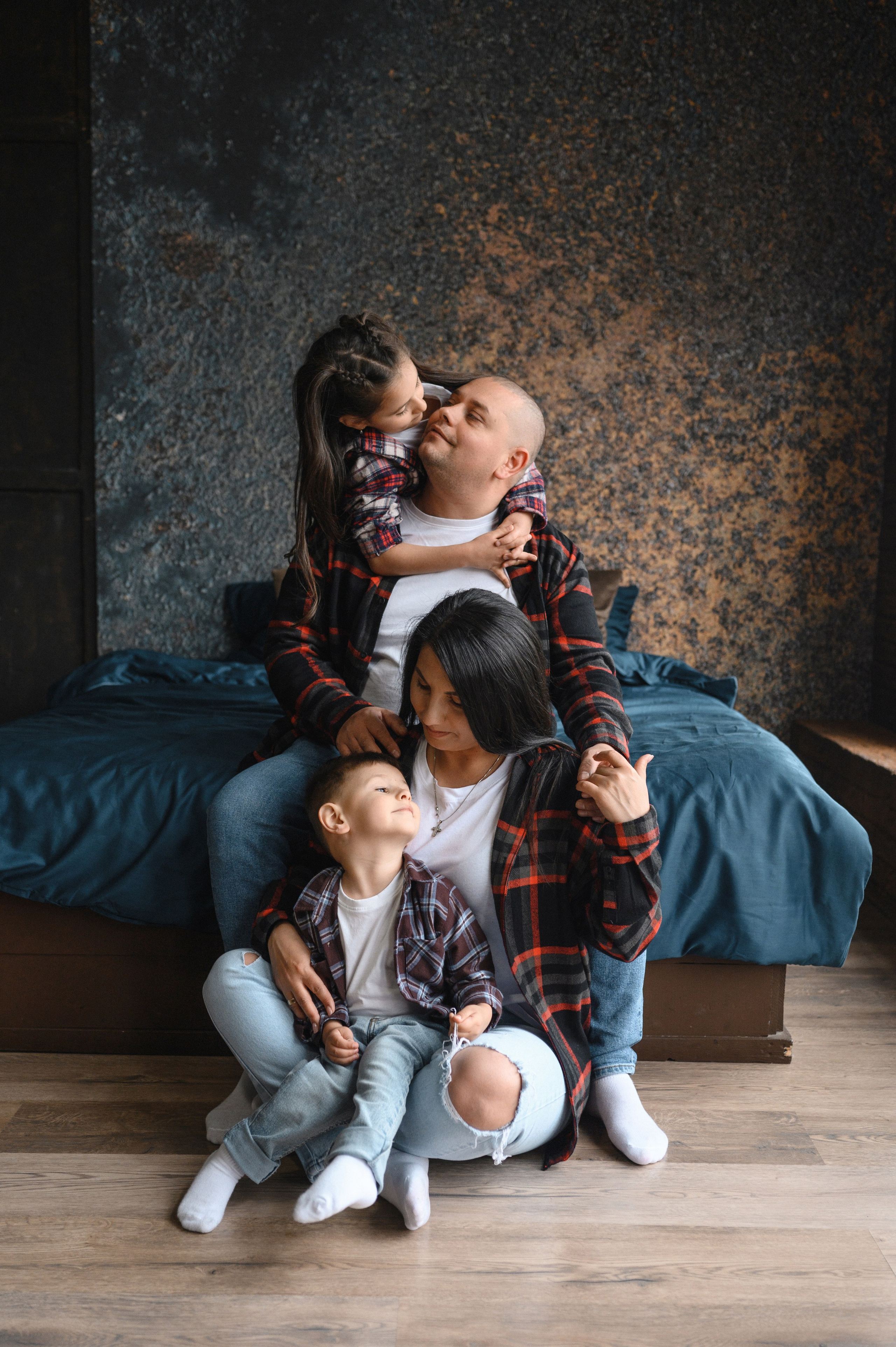 Валик, Валя, Даша и Даня. Кишинев