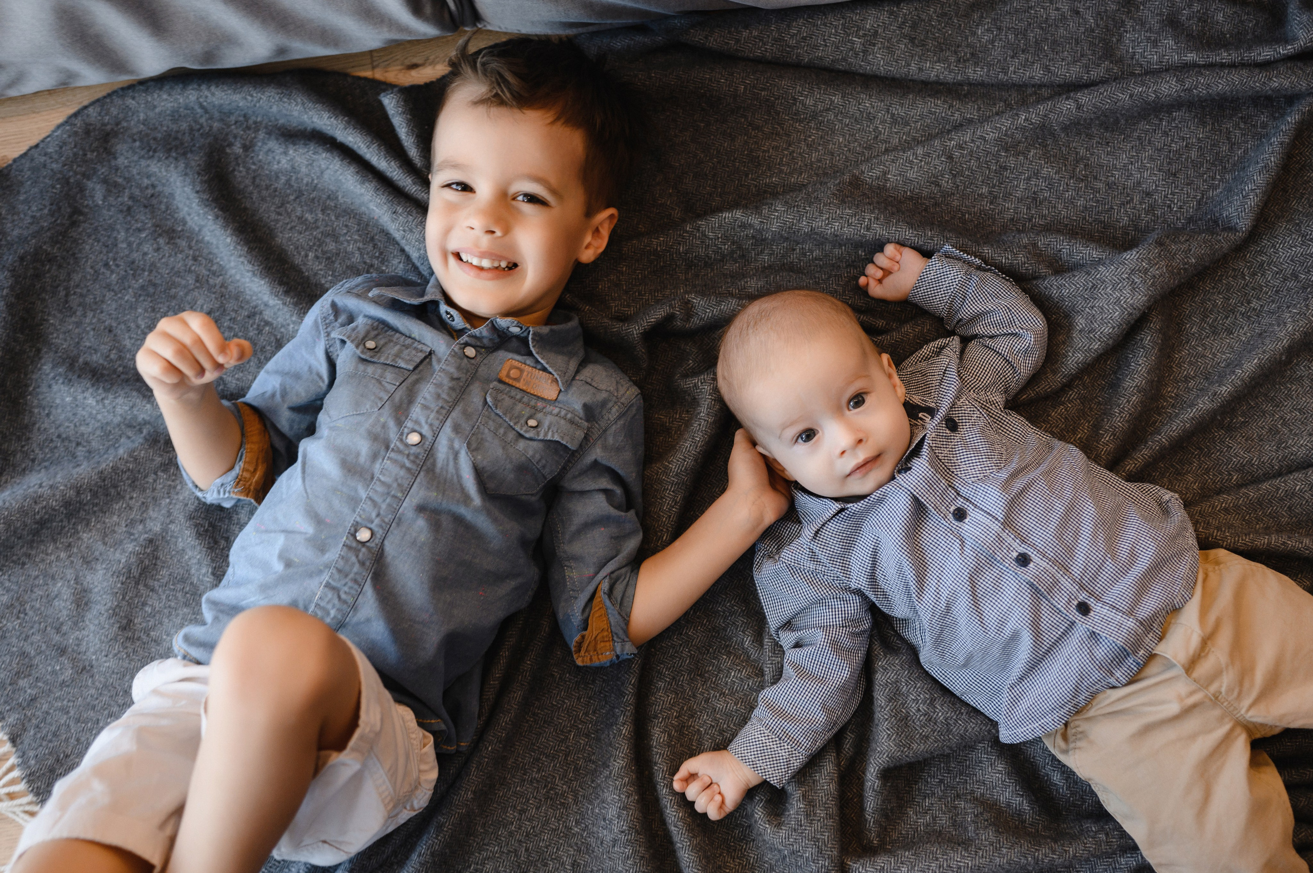 Семейная фотосессия дома