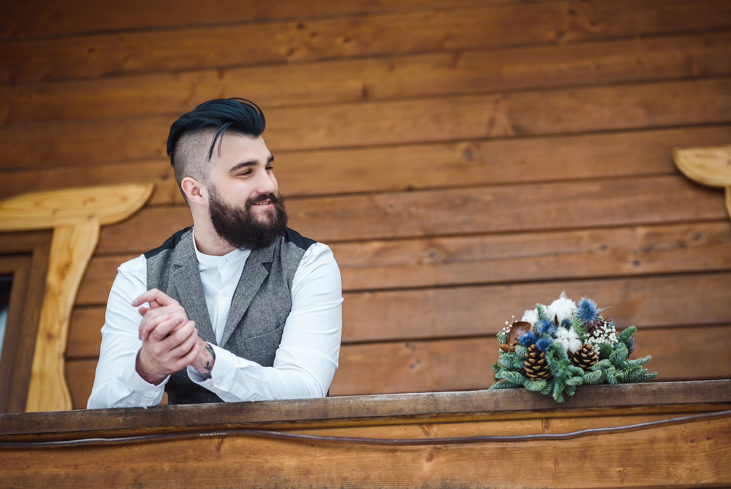 Зимняя свадьба в Карпатах