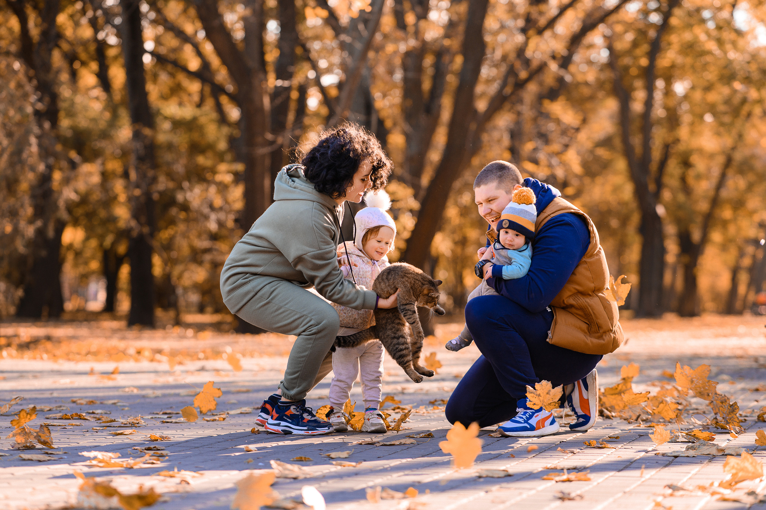 Осенняя прогулка в парке