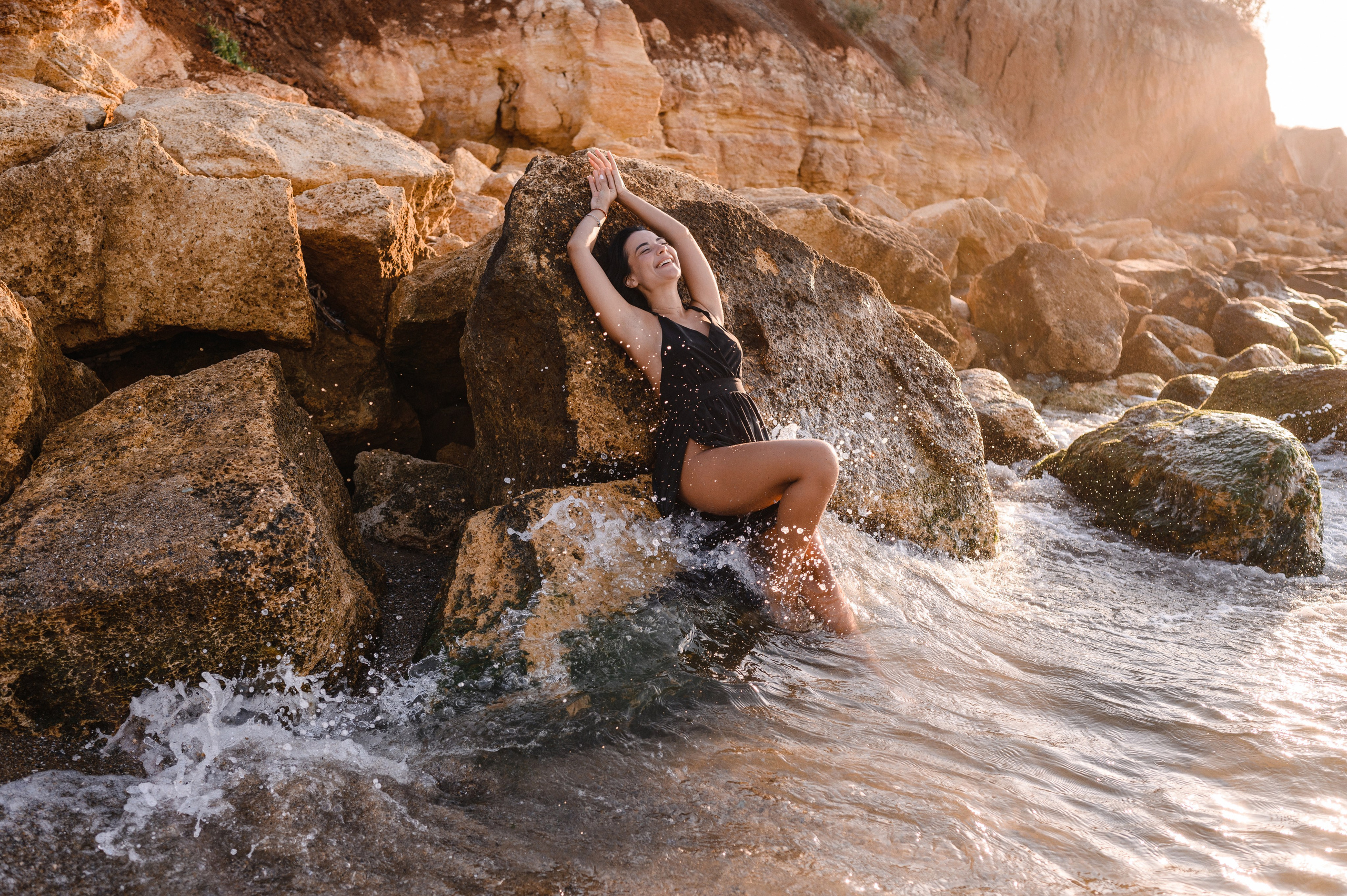 Рассвет на море