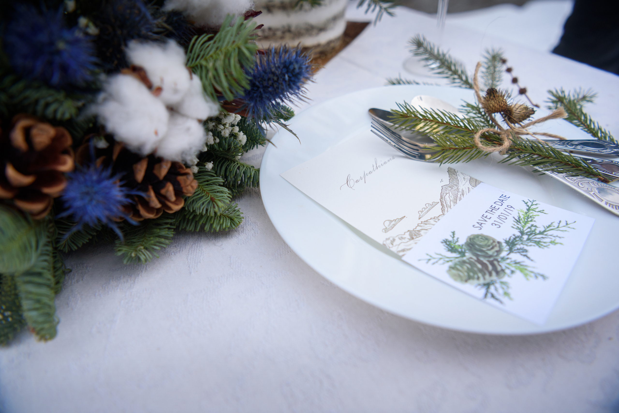 Зимняя свадьба в Карпатах