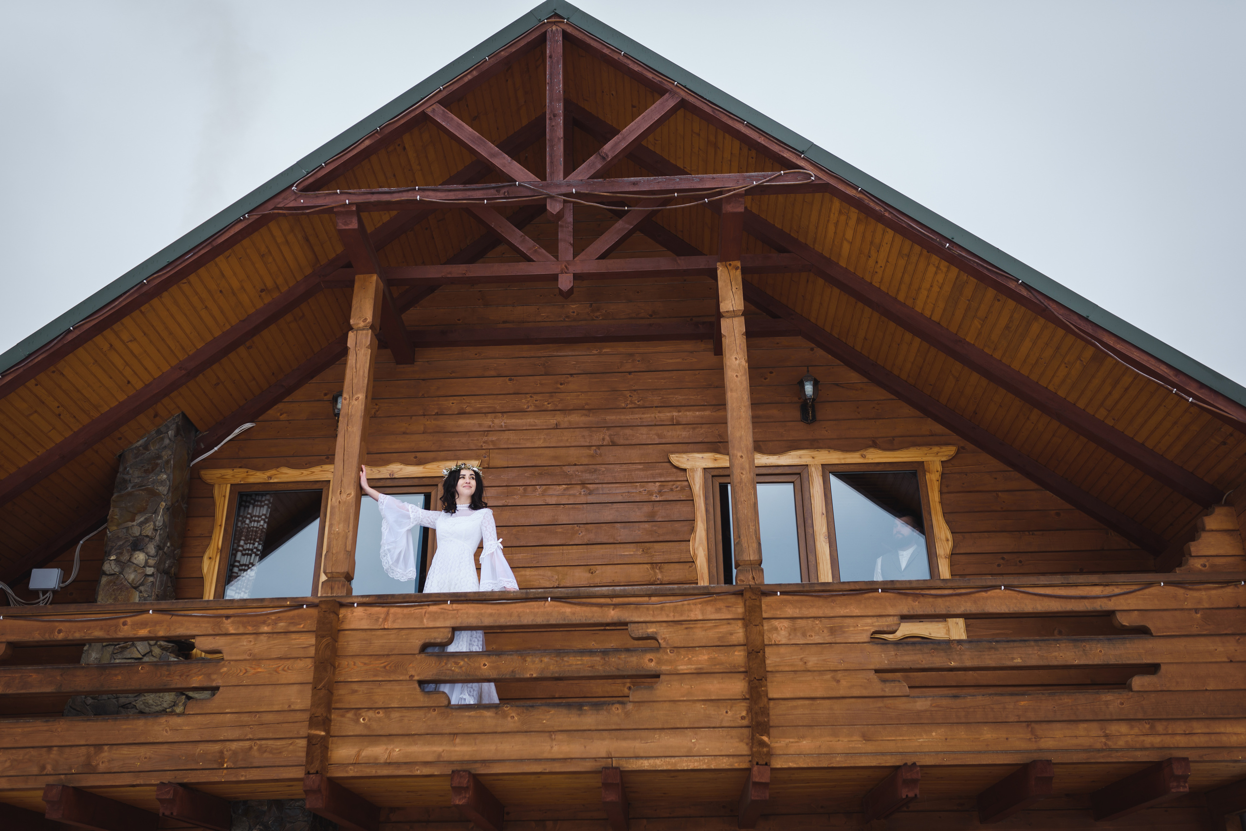 Зимняя свадьба в Карпатах