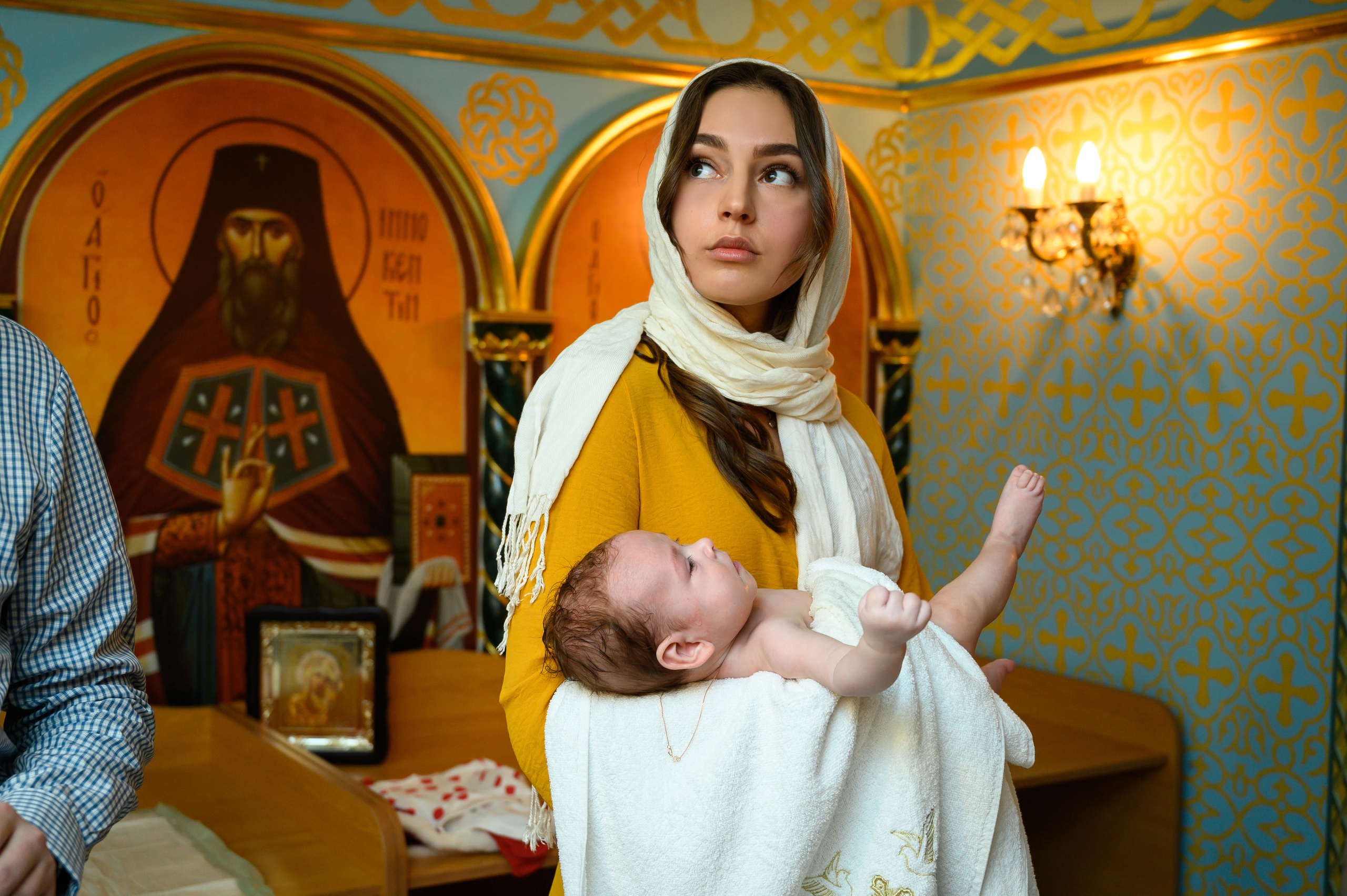 Крещение Евы в Преображенском соборе