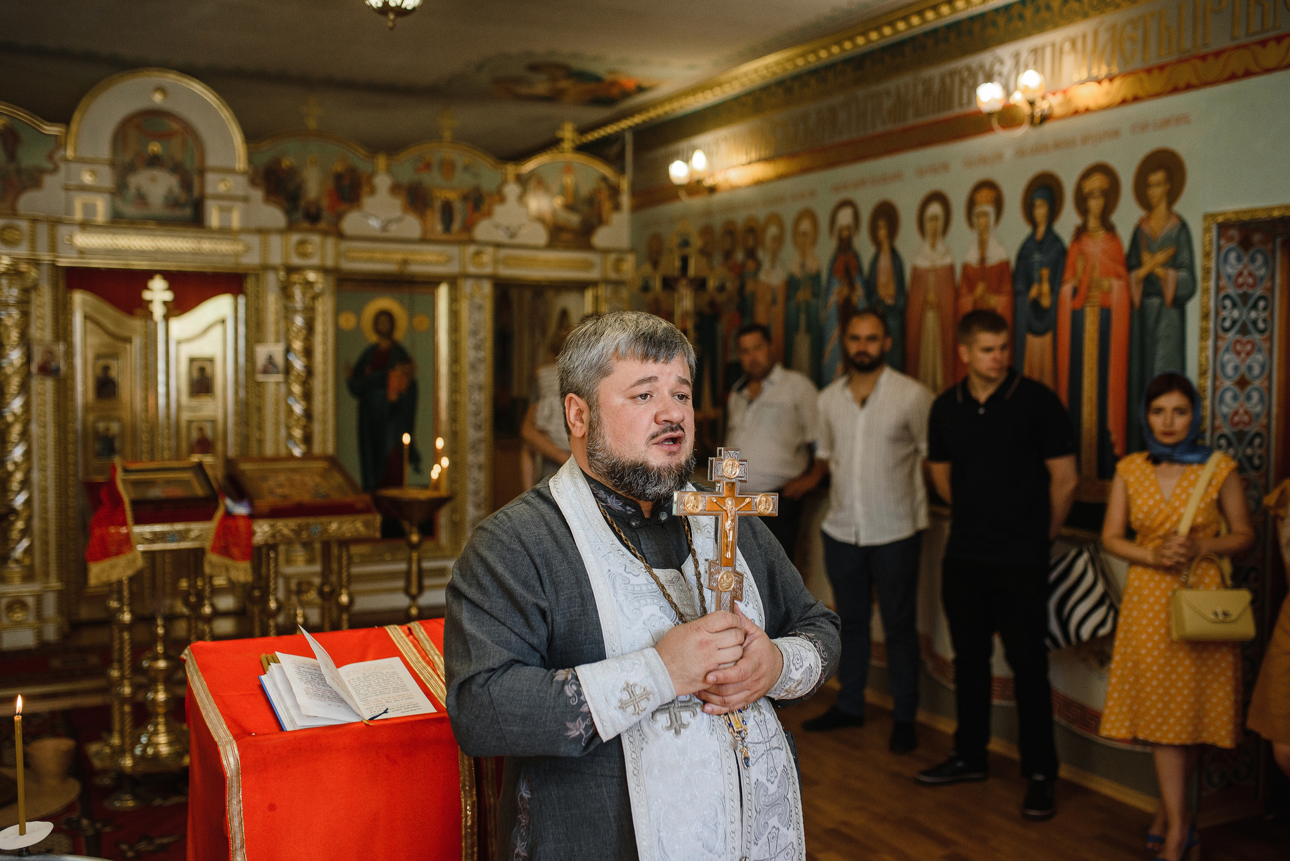 Крестины Кирилла собор Марии Магдалины