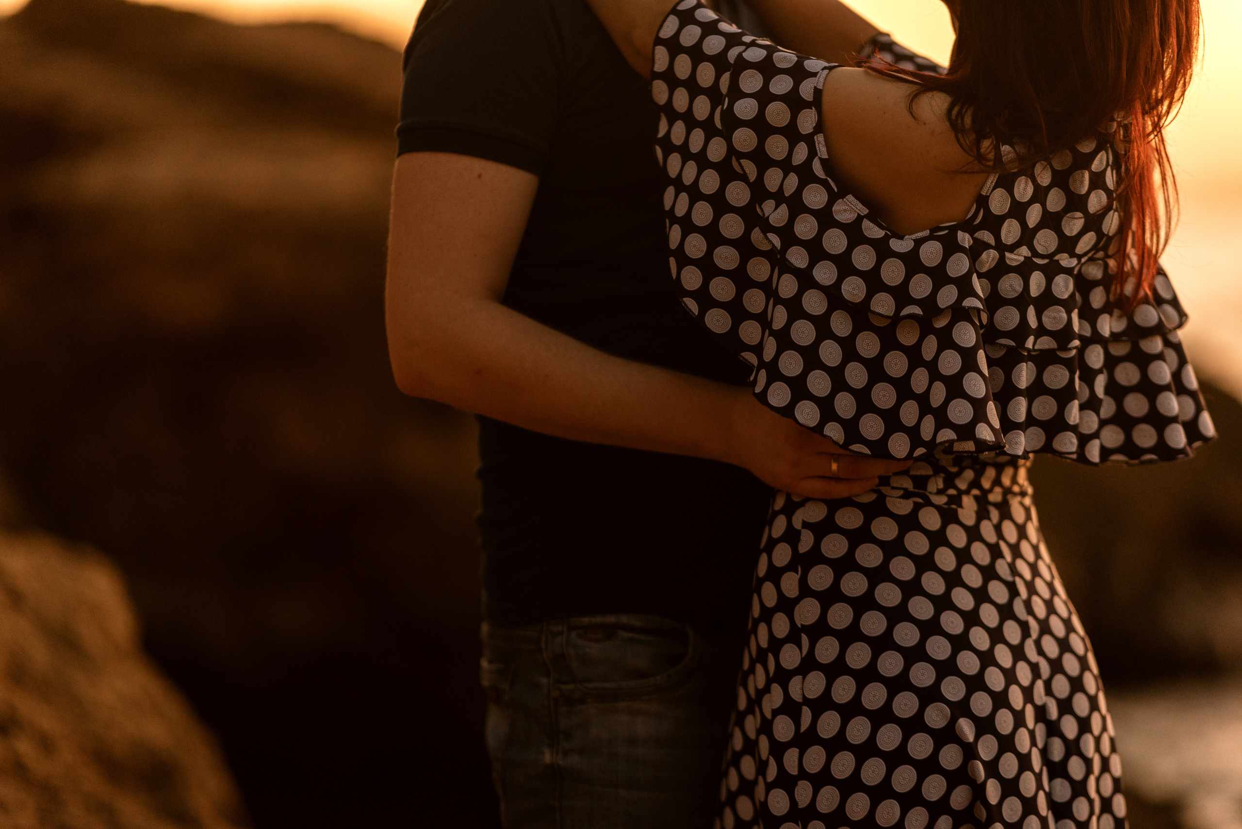 Морской рассвет. Паша и Наташа