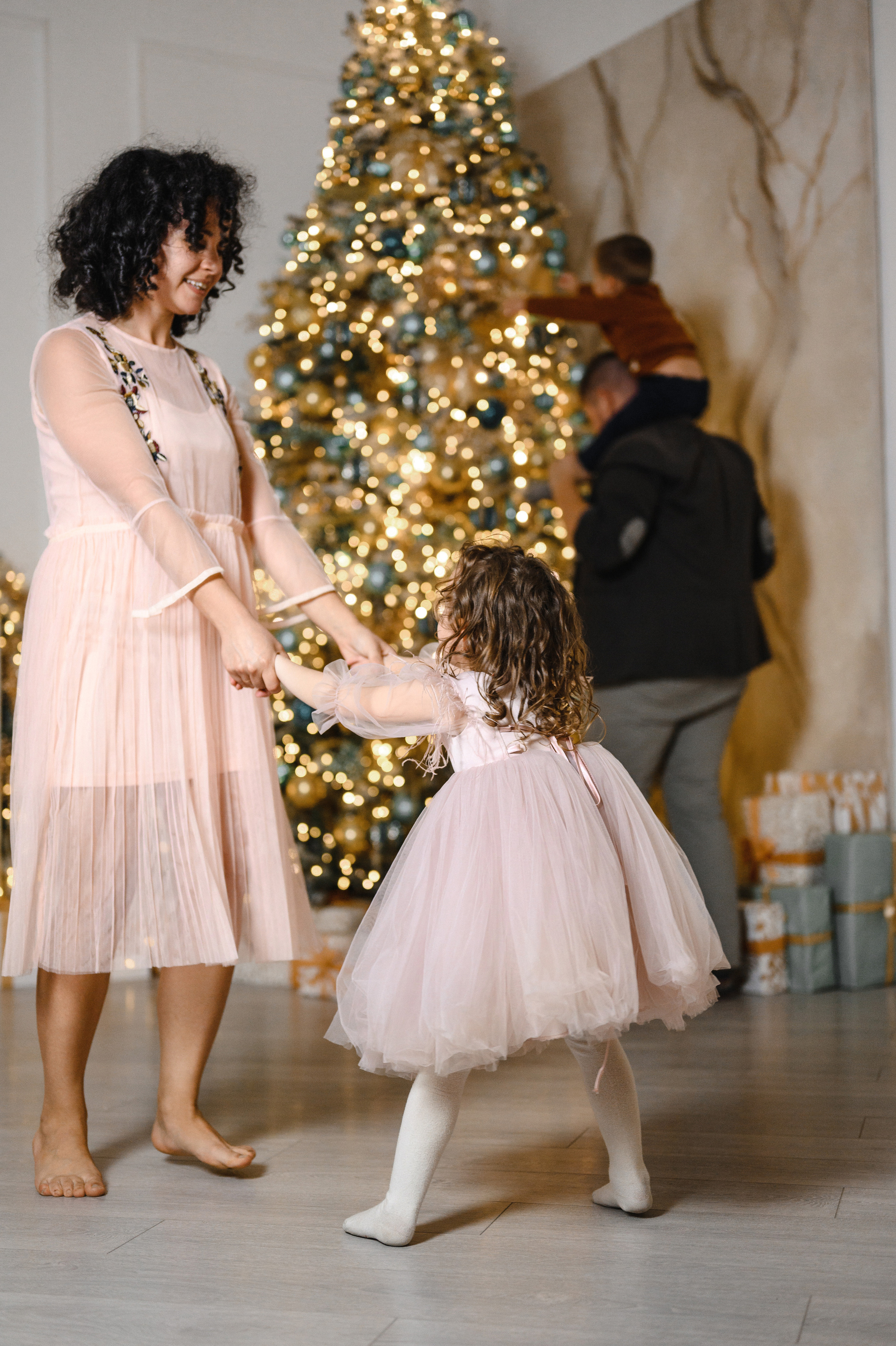 Новогодняя семейная сьемка для Паличевых. Budu Art