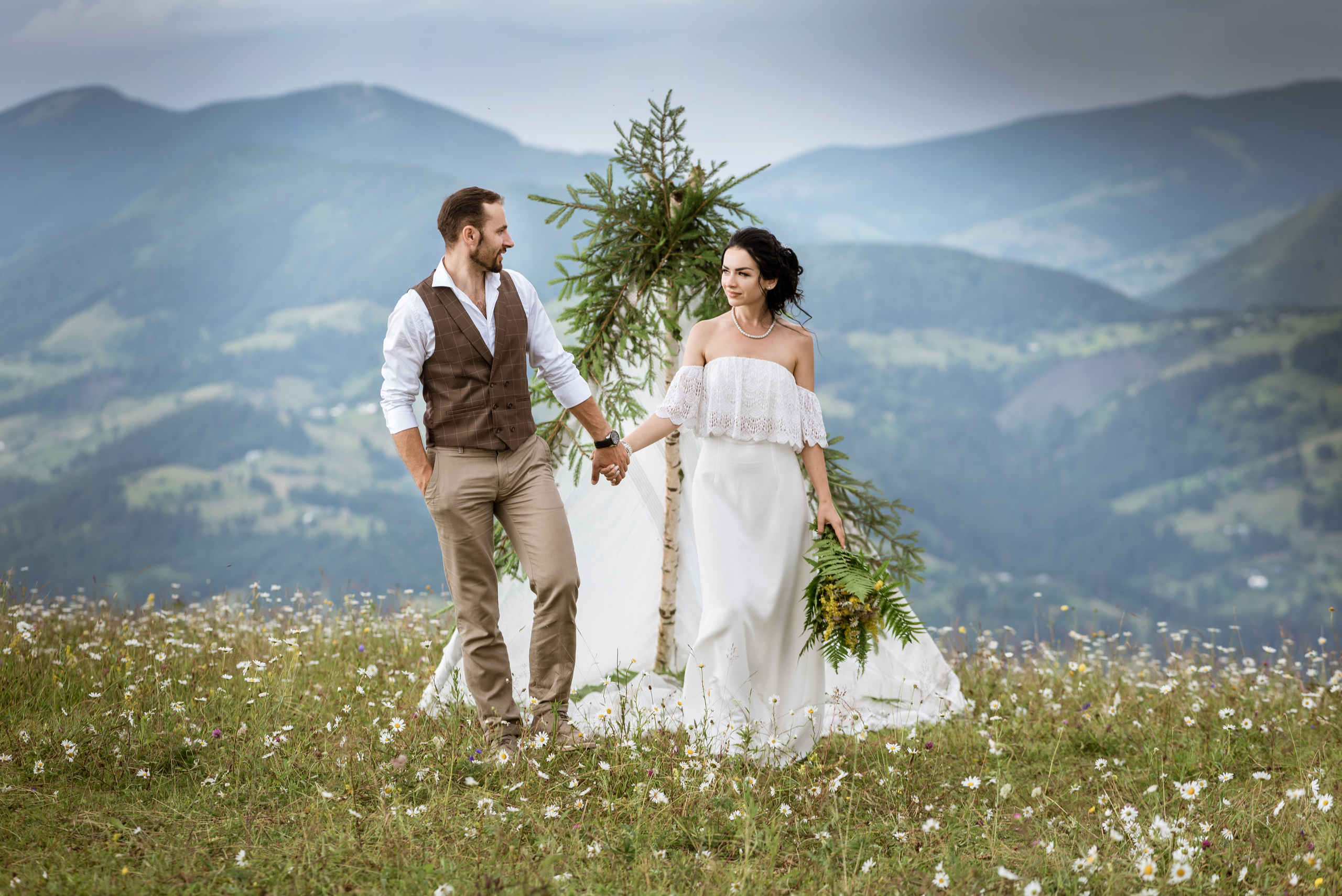 Свадьба в Карпатах. Виктория и Иван