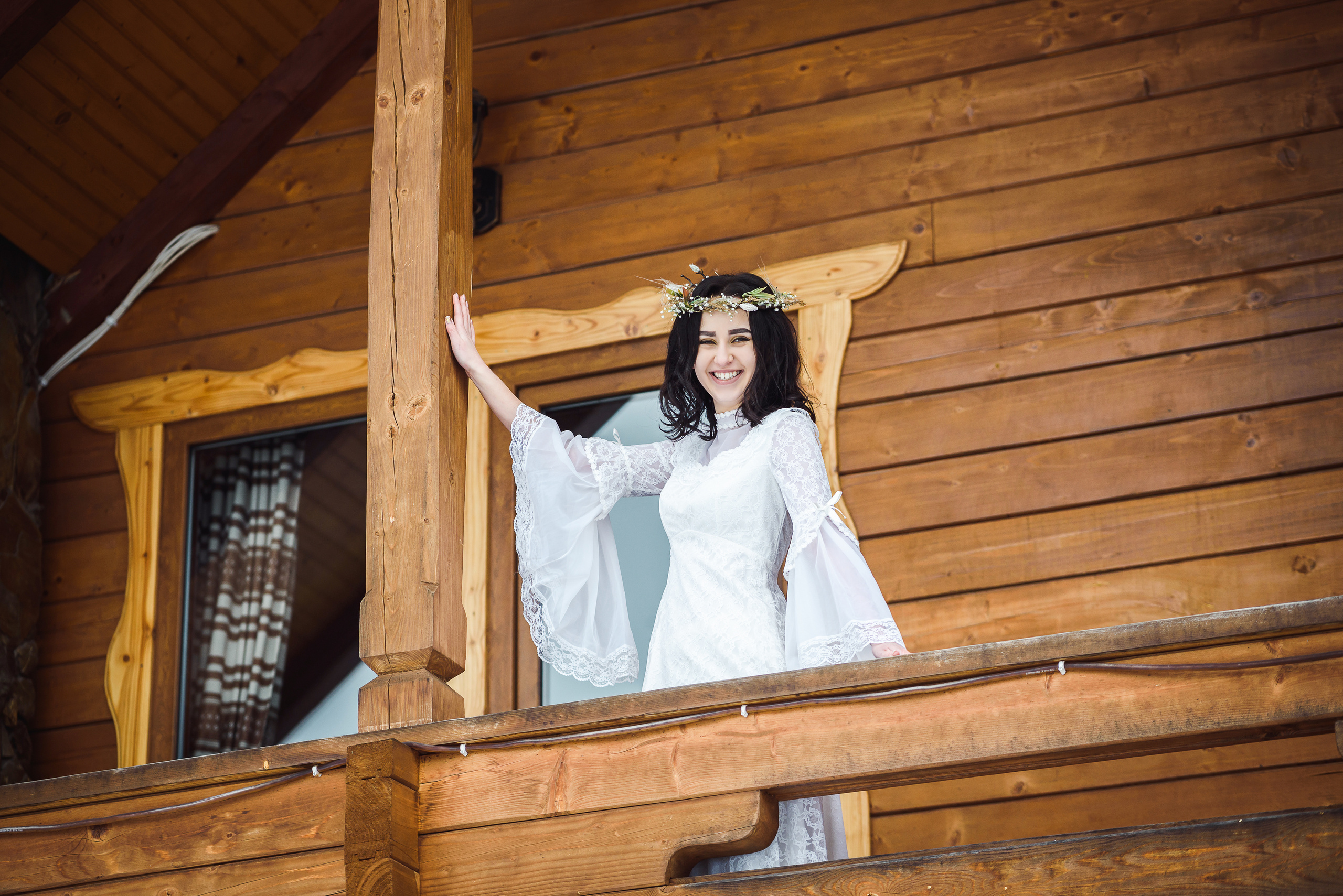 Зимняя свадьба в Карпатах