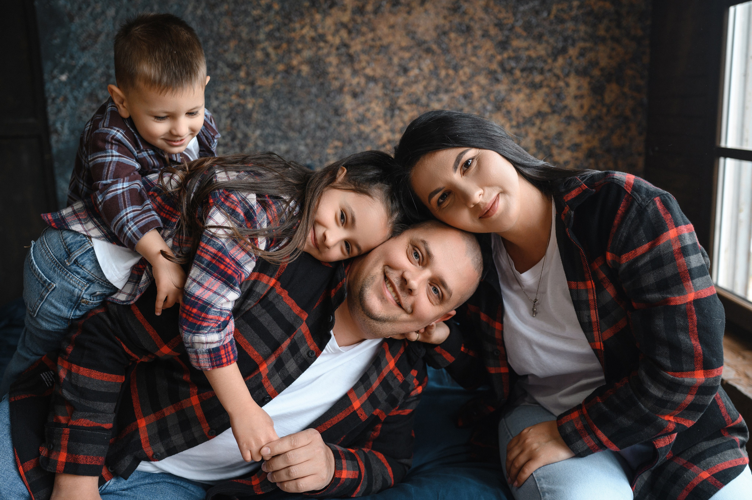 Валик, Валя, Даша и Даня. Кишинев