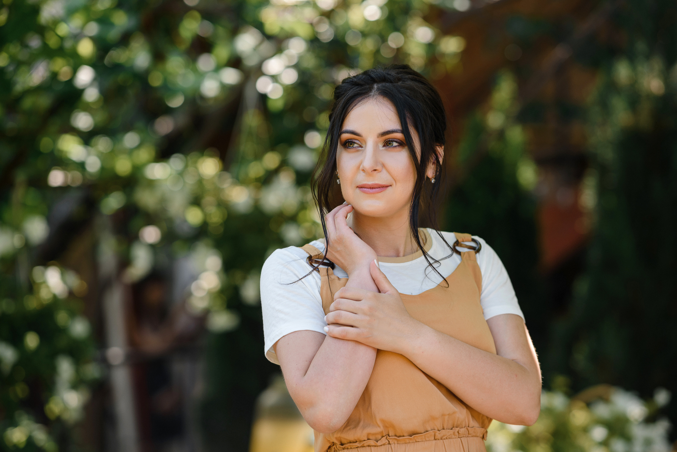 Вова и Юля на даче