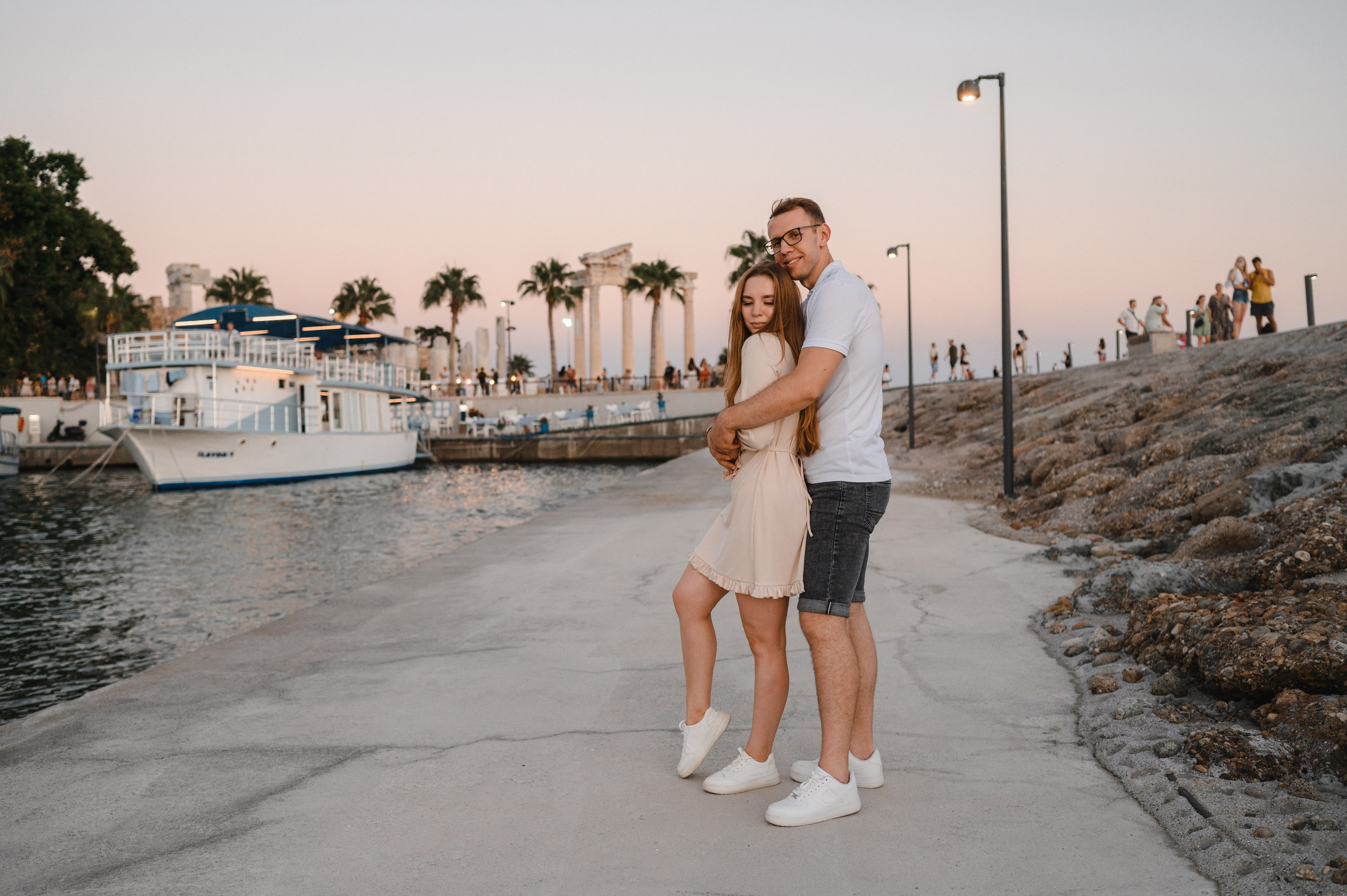 Сиде. Храм Апполона.Закат