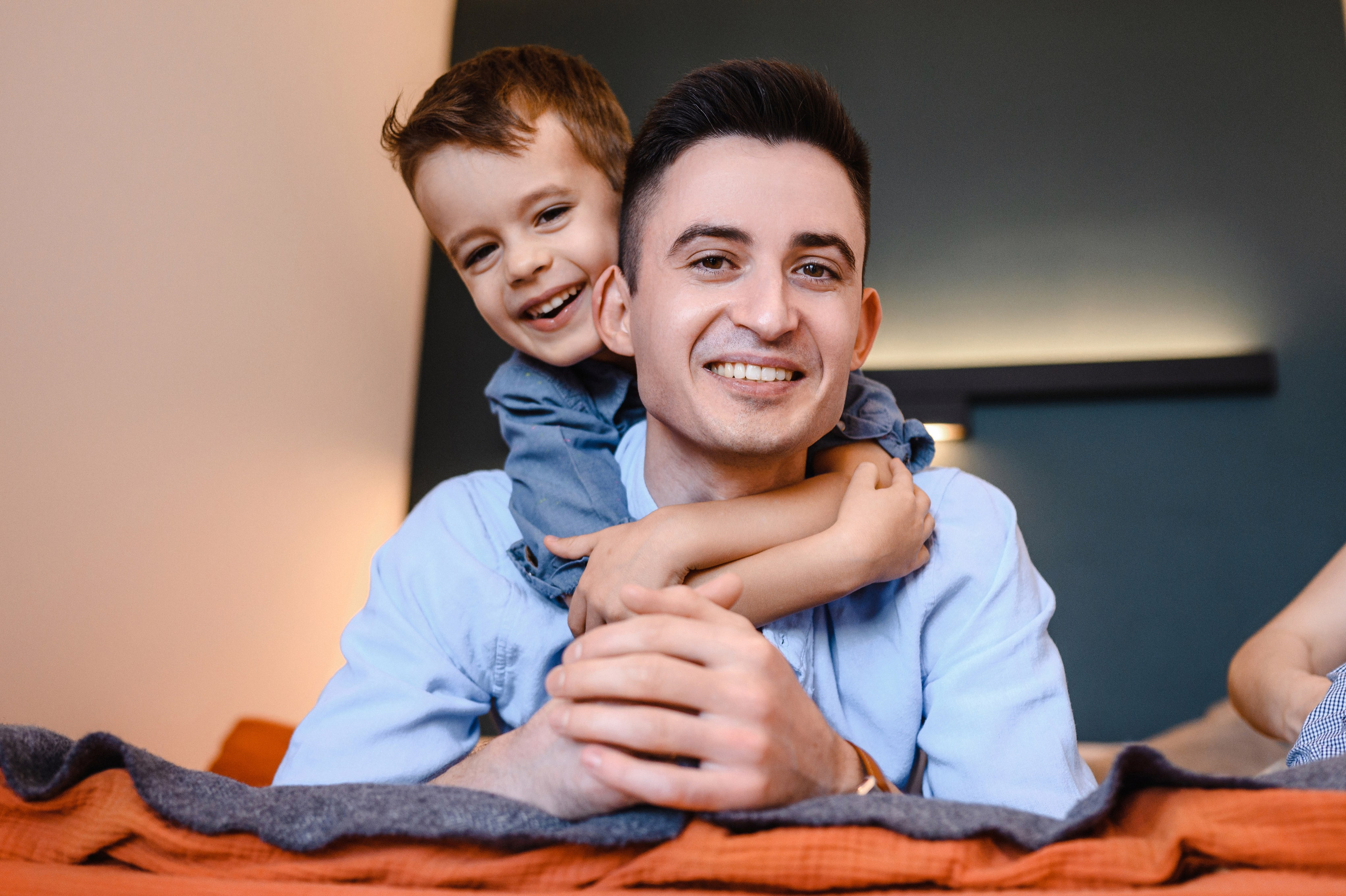 Семейная фотосессия дома