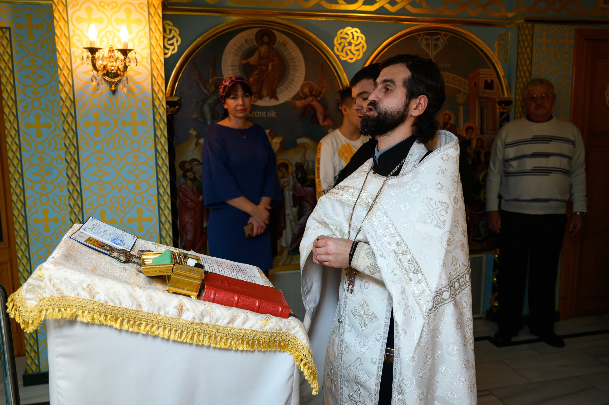 Крещение Евы в Преображенском соборе