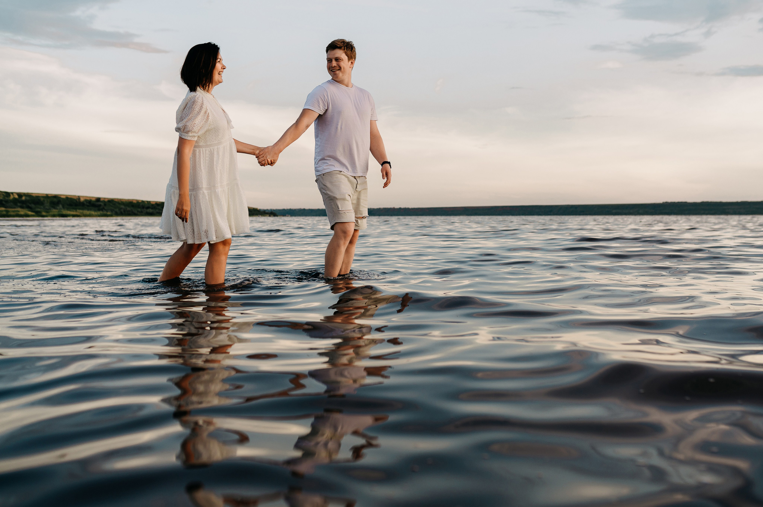 Воздушный змей, история на озере