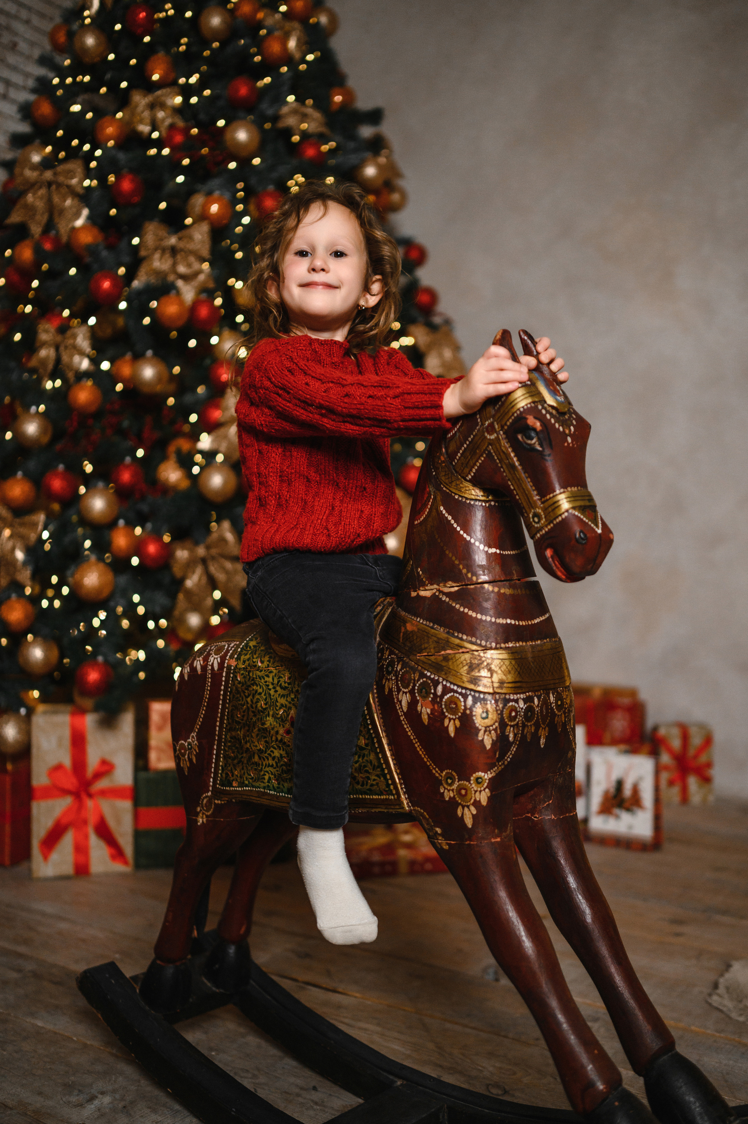 Новогодняя семейная сьемка для Паличевых. Budu Art