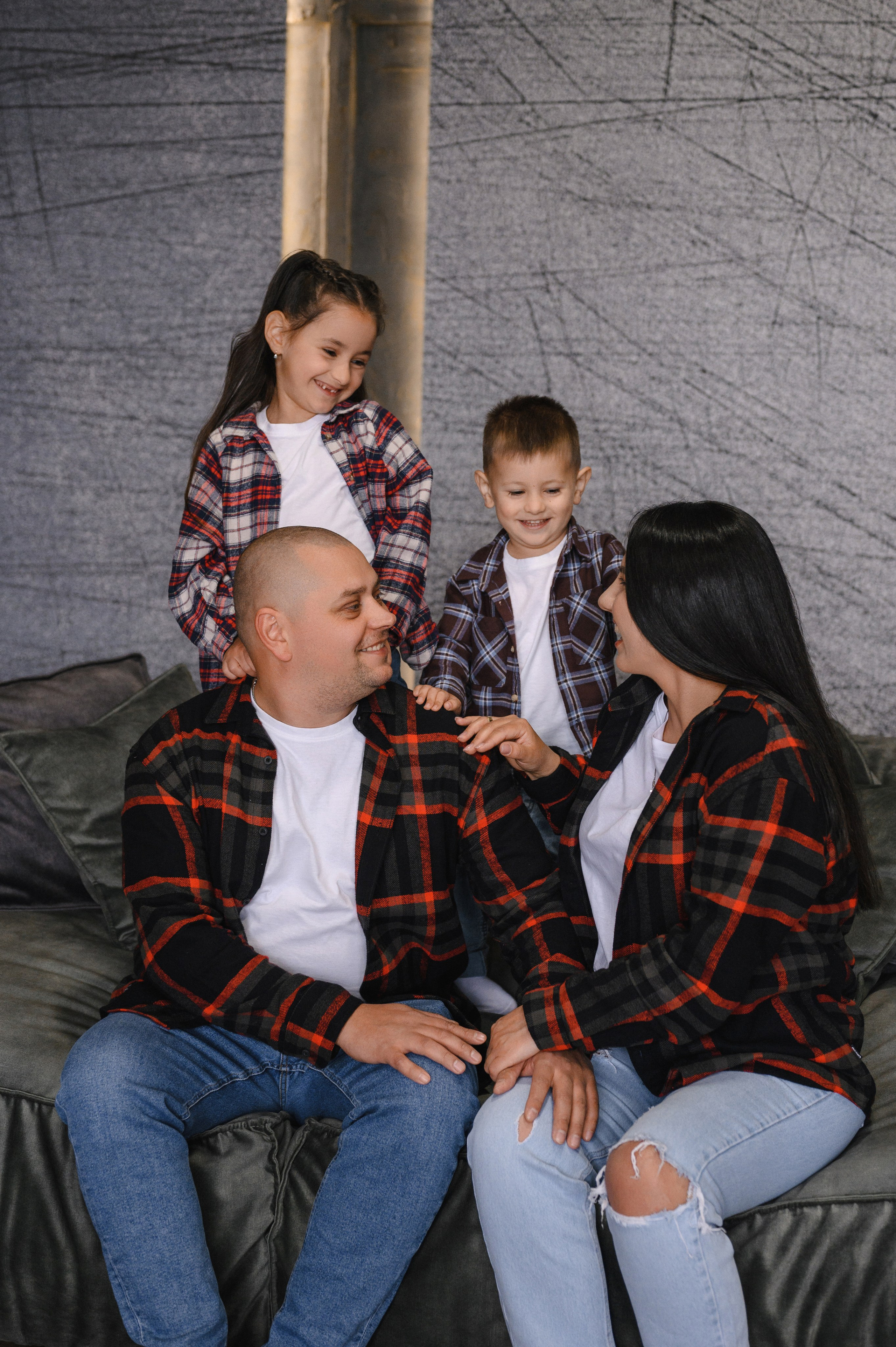 Валик, Валя, Даша и Даня. Кишинев