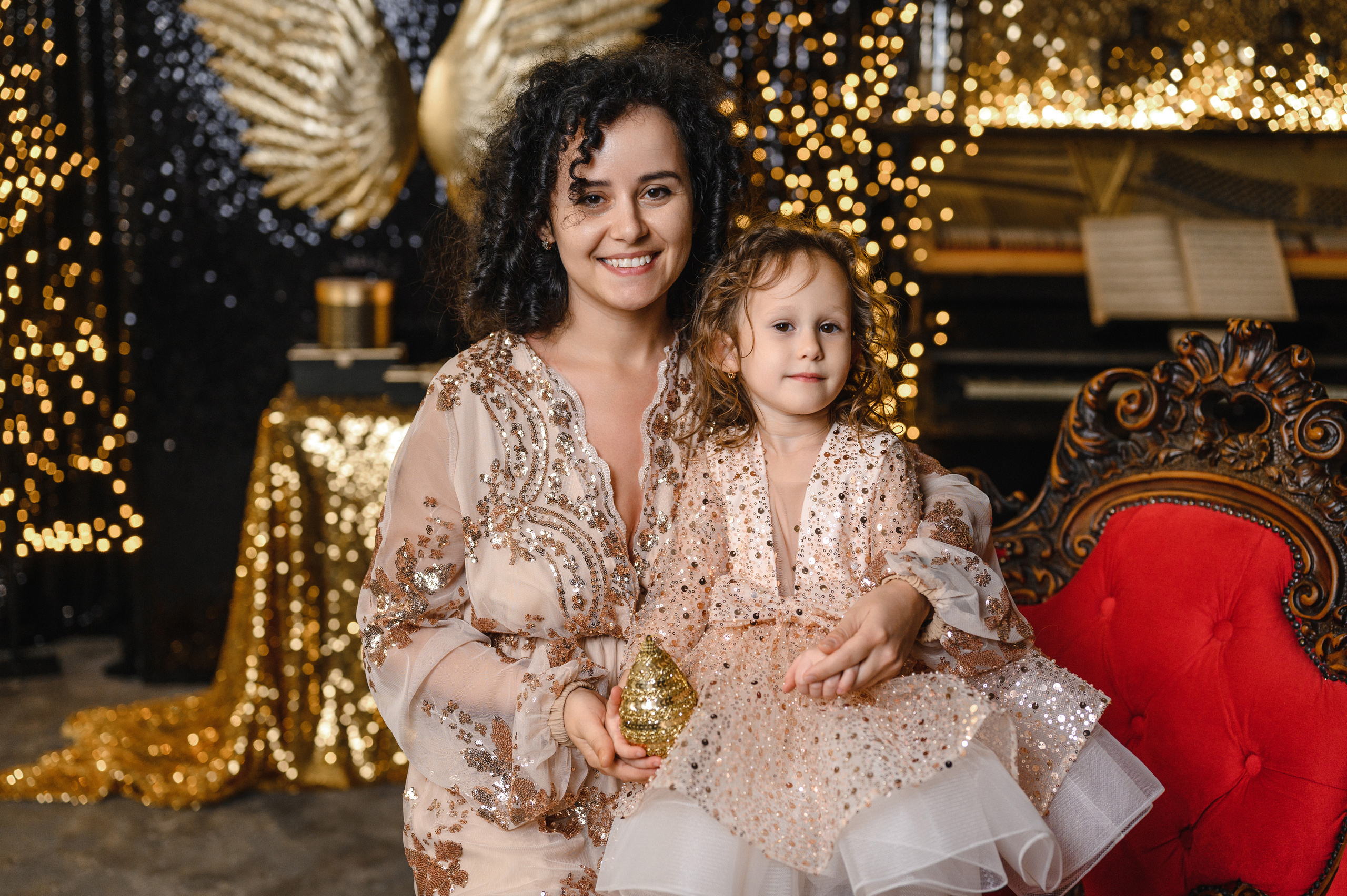 Новогодняя семейная сьемка для Паличевых. Budu Art