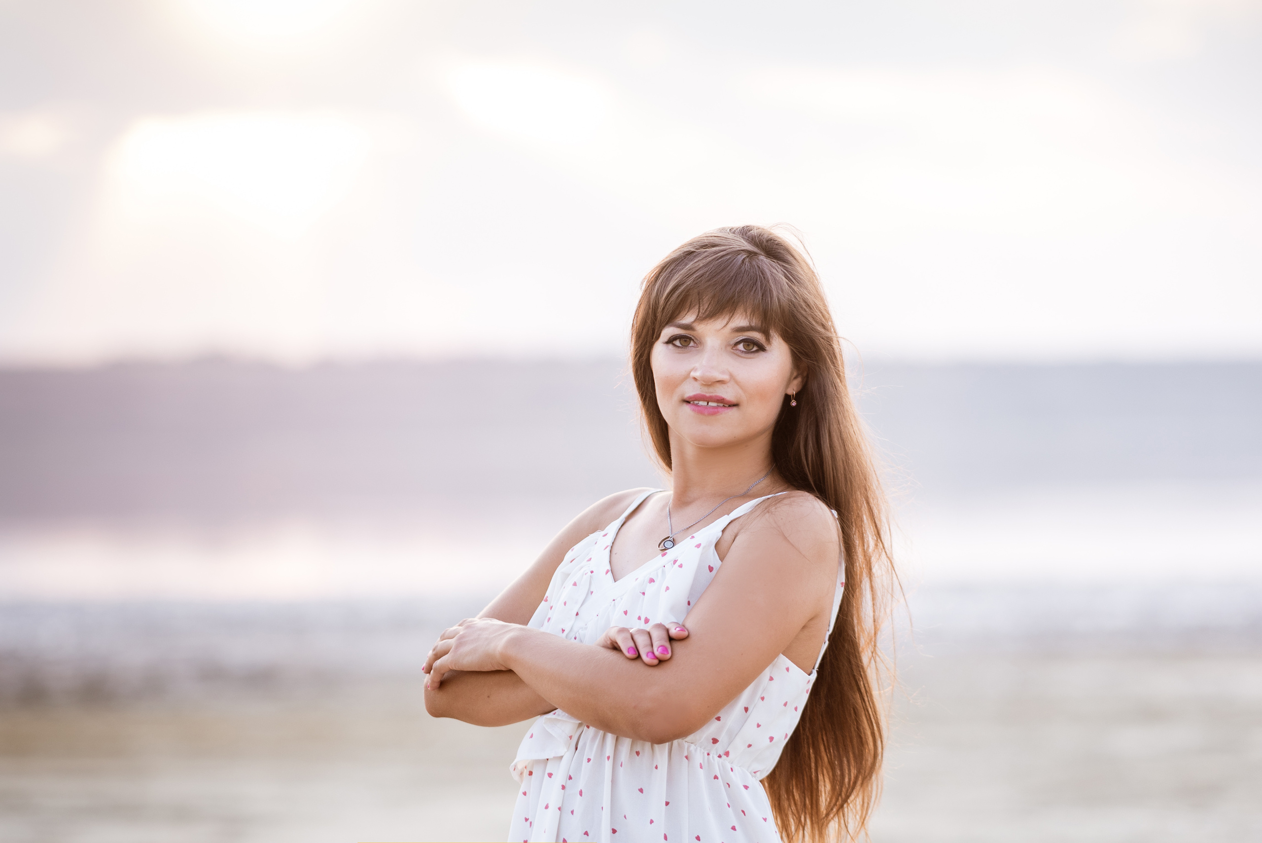 Дина и Тима на Куяльнике