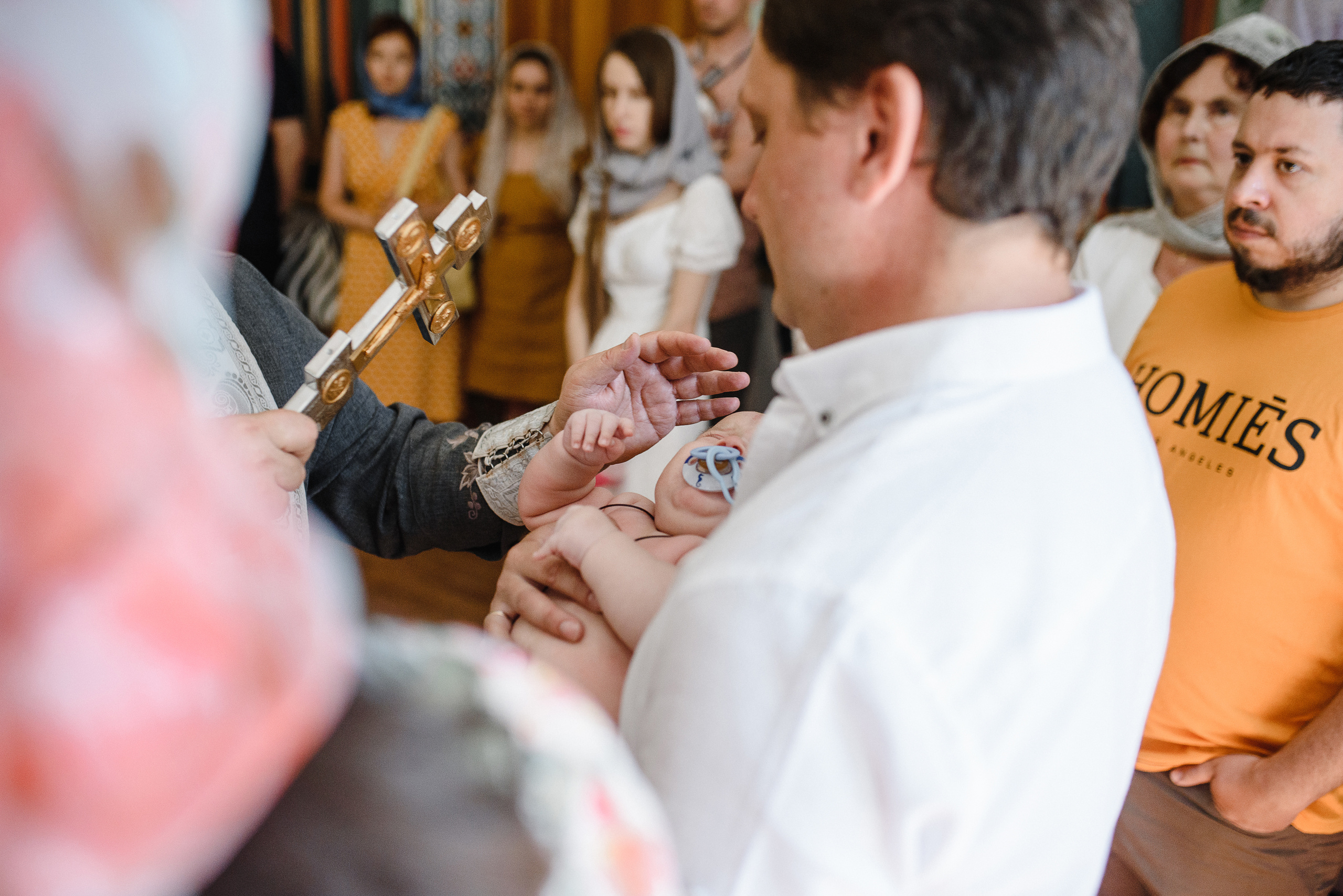 Крестины Кирилла собор Марии Магдалины