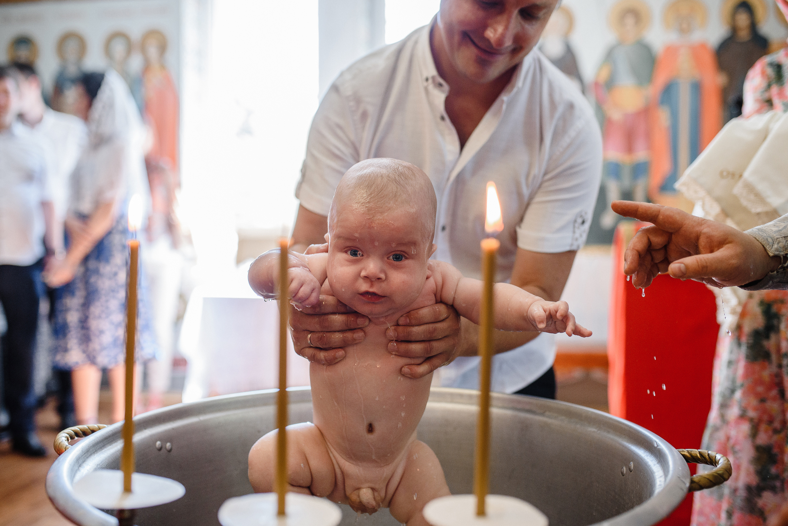 Крестины Кирилла собор Марии Магдалины