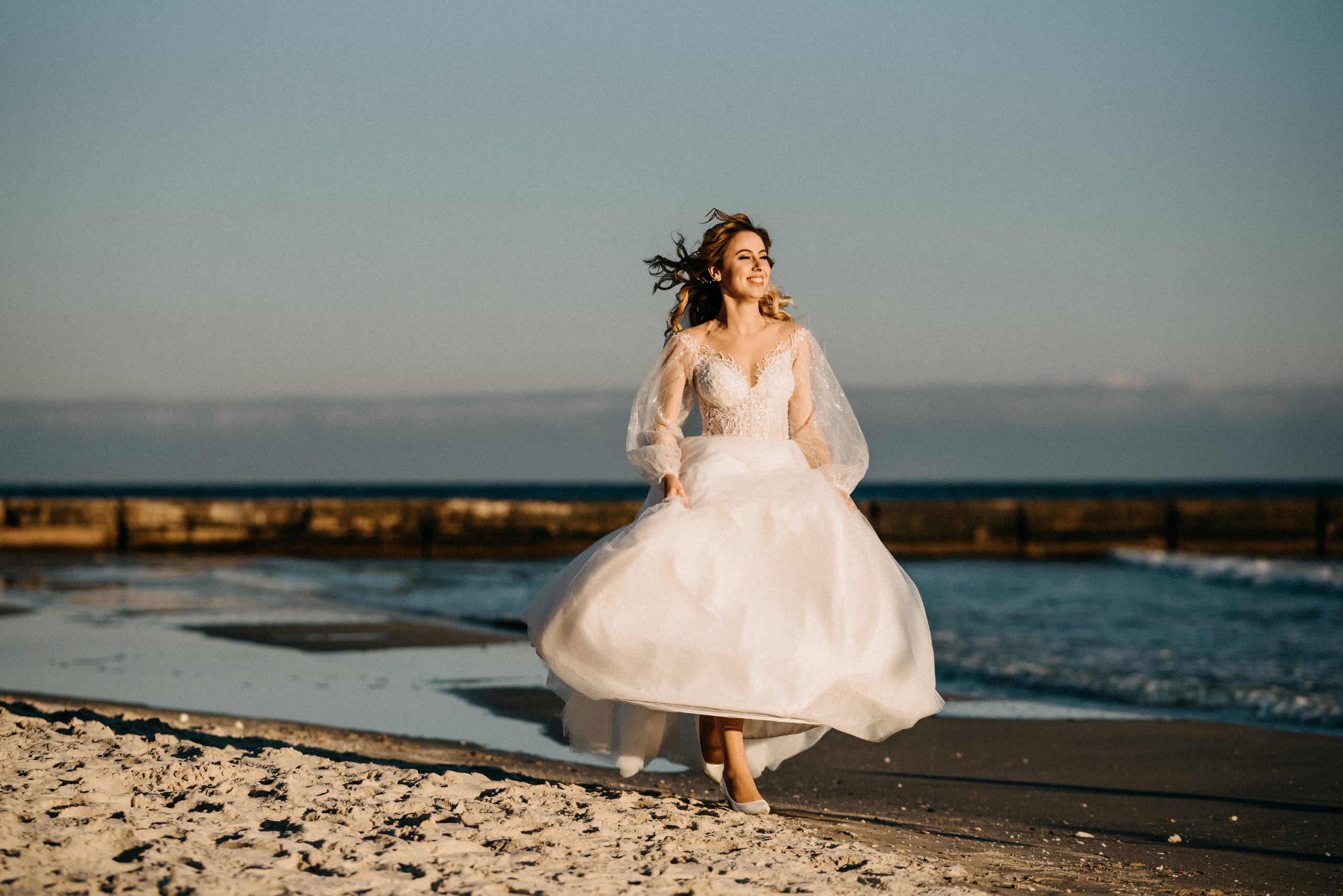 Дима и Света и море в ноябре…