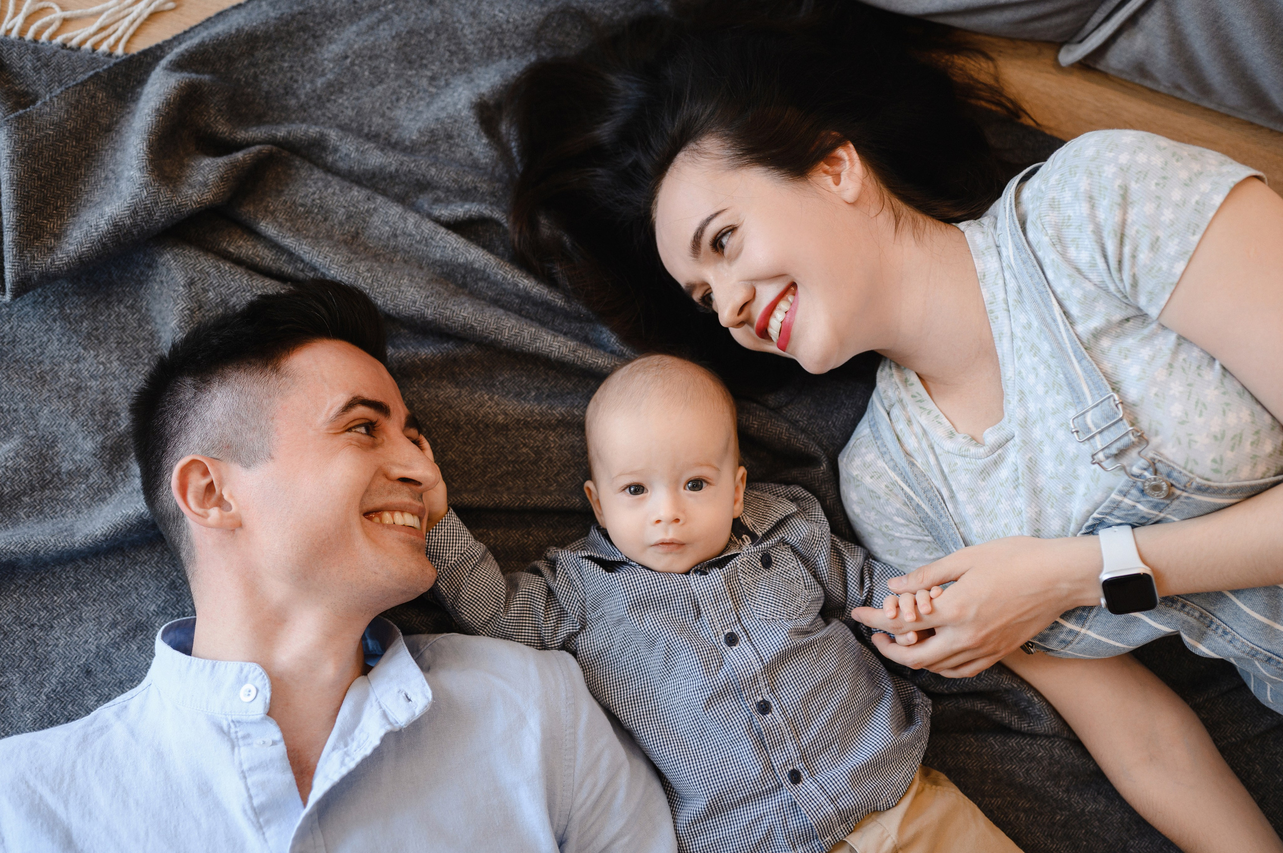 Семейная фотосессия дома